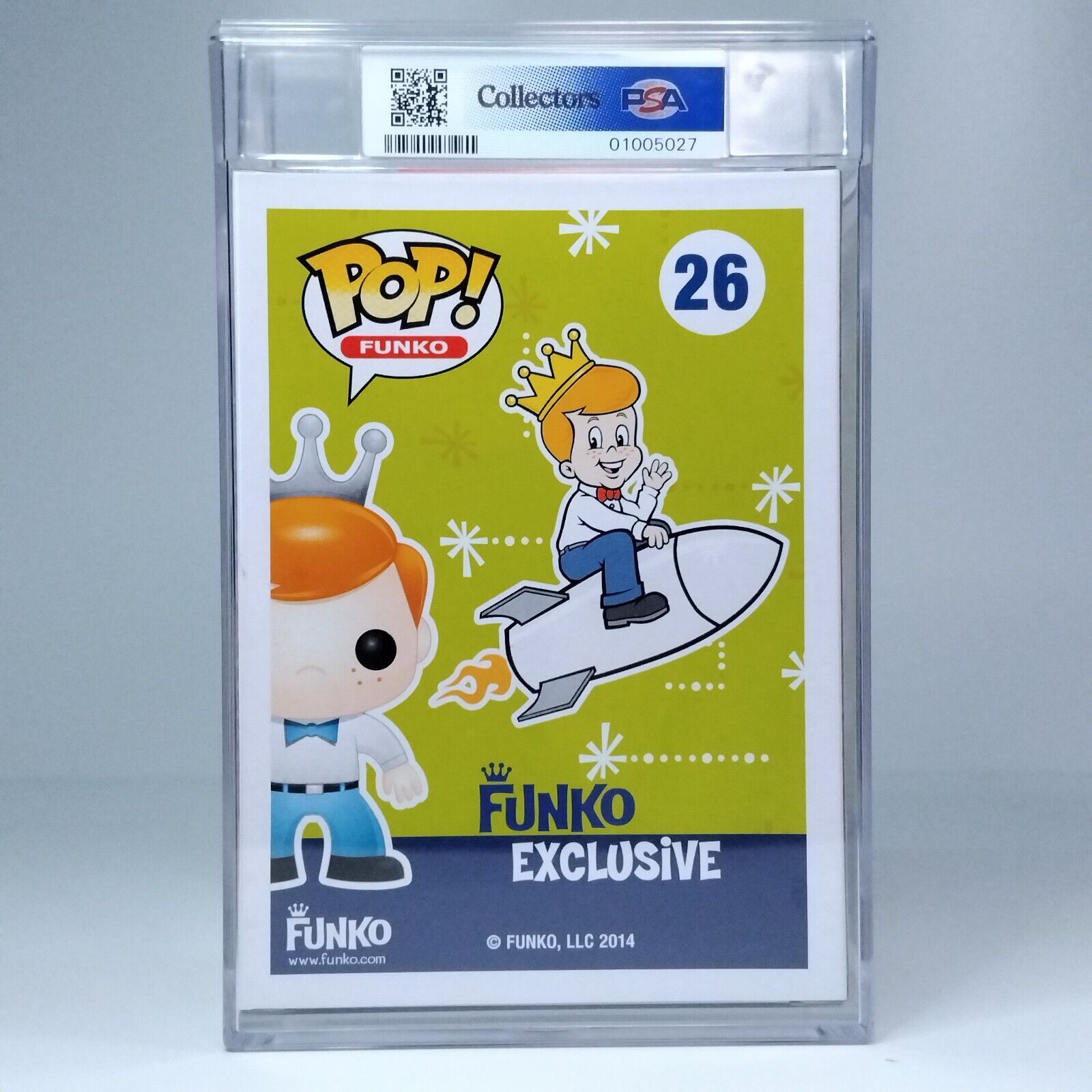 Funko Pop! TV Teenage Mutant Ninja Turtles Freddy as Raphael 300 Pcs PSA 9 #26