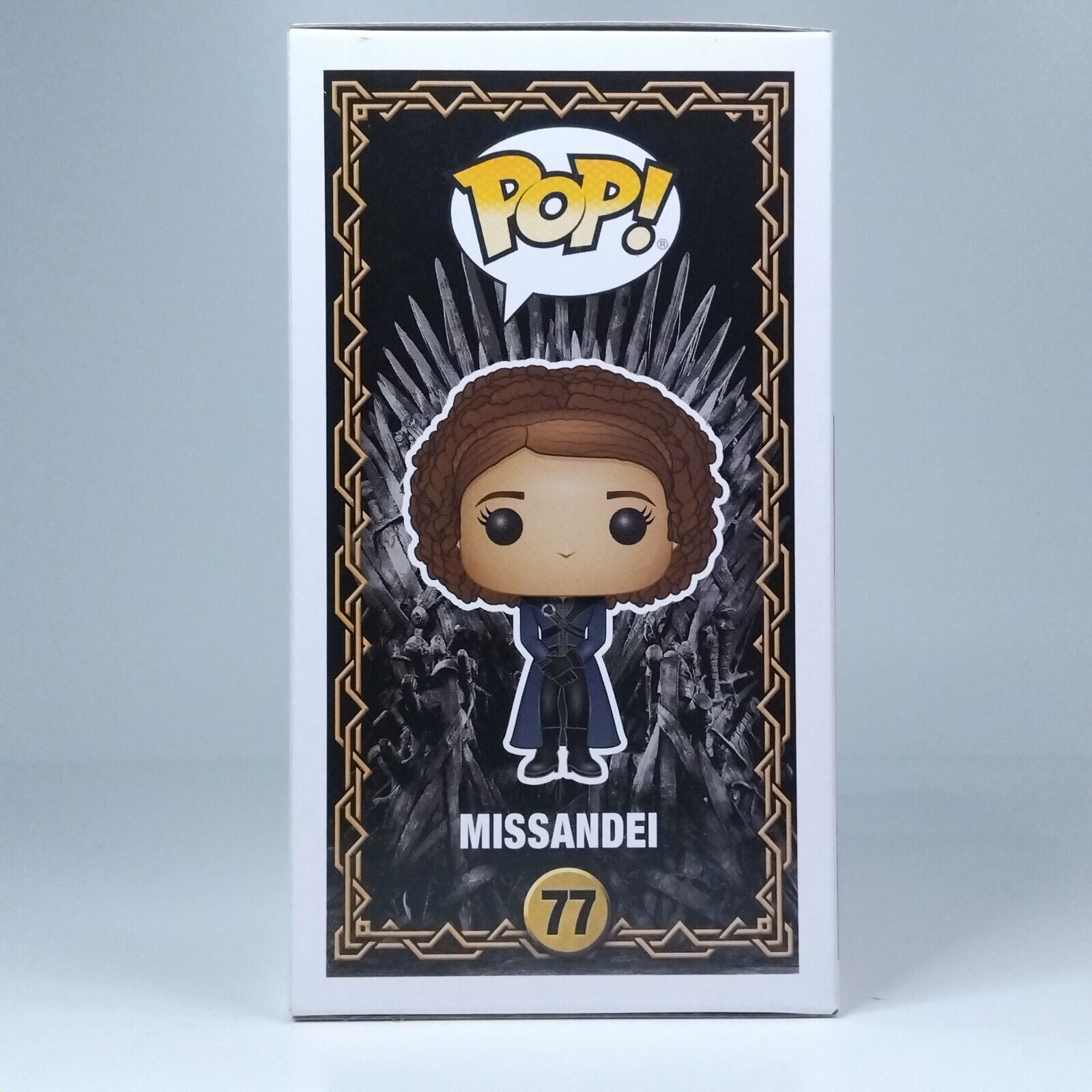 Funko Pop! TV Game of Thrones Missandei Signed Nathalie Emmanuel COA #77 WS