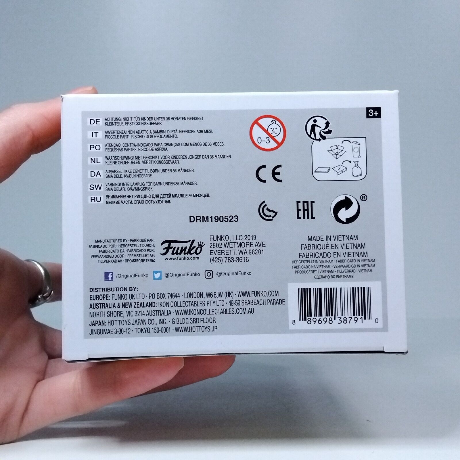 Funko Pop! Animation Scooby-Doo Captain Cutler Glows Limited Edition #632