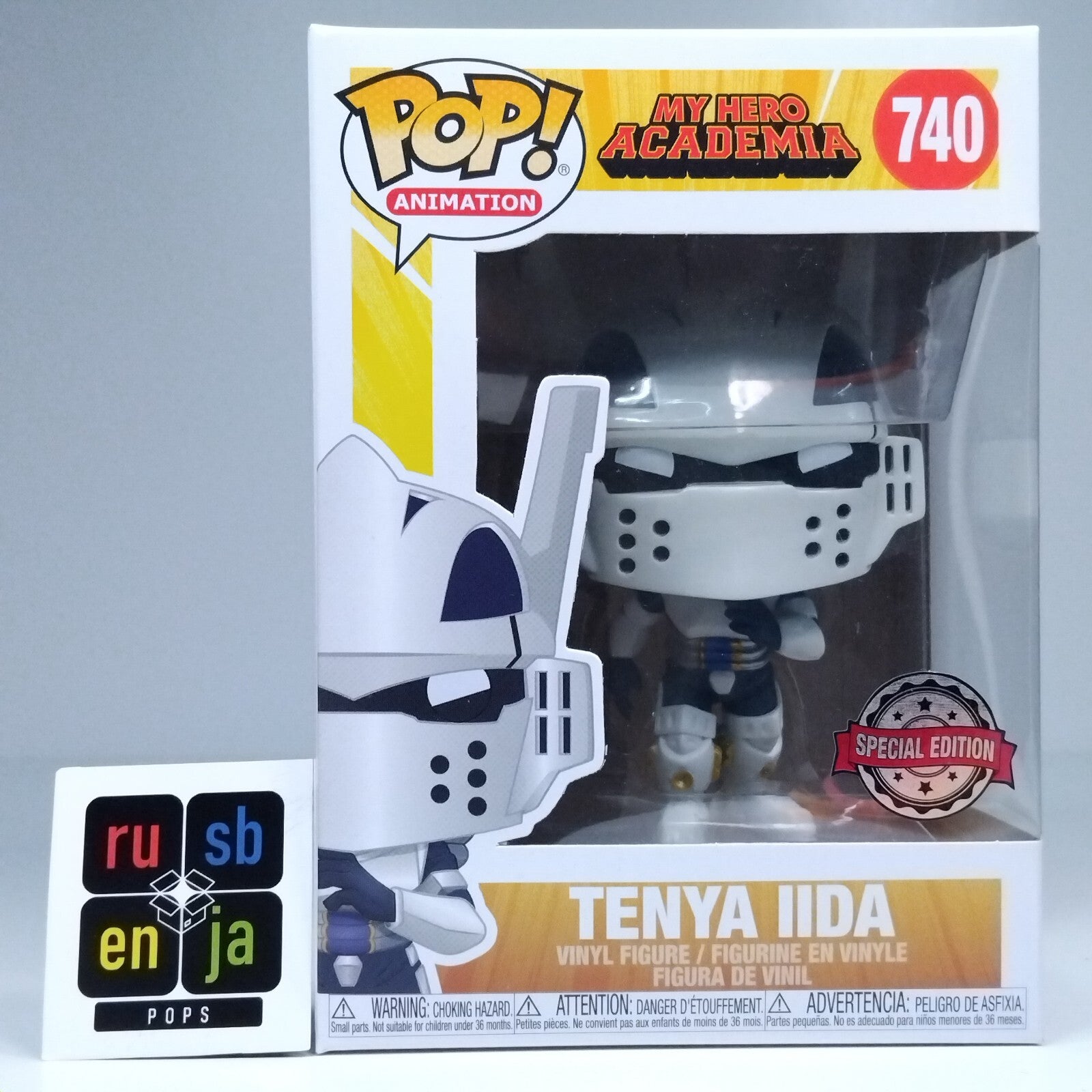 Funko Pop! Anime MHA My Hero Academia Tenya Iida Special Edition #740