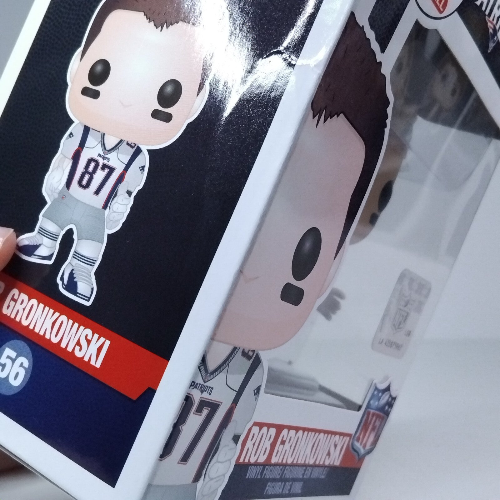 Funko Pop! Sports NFL Football - Patriots Rob Gronkowski #56