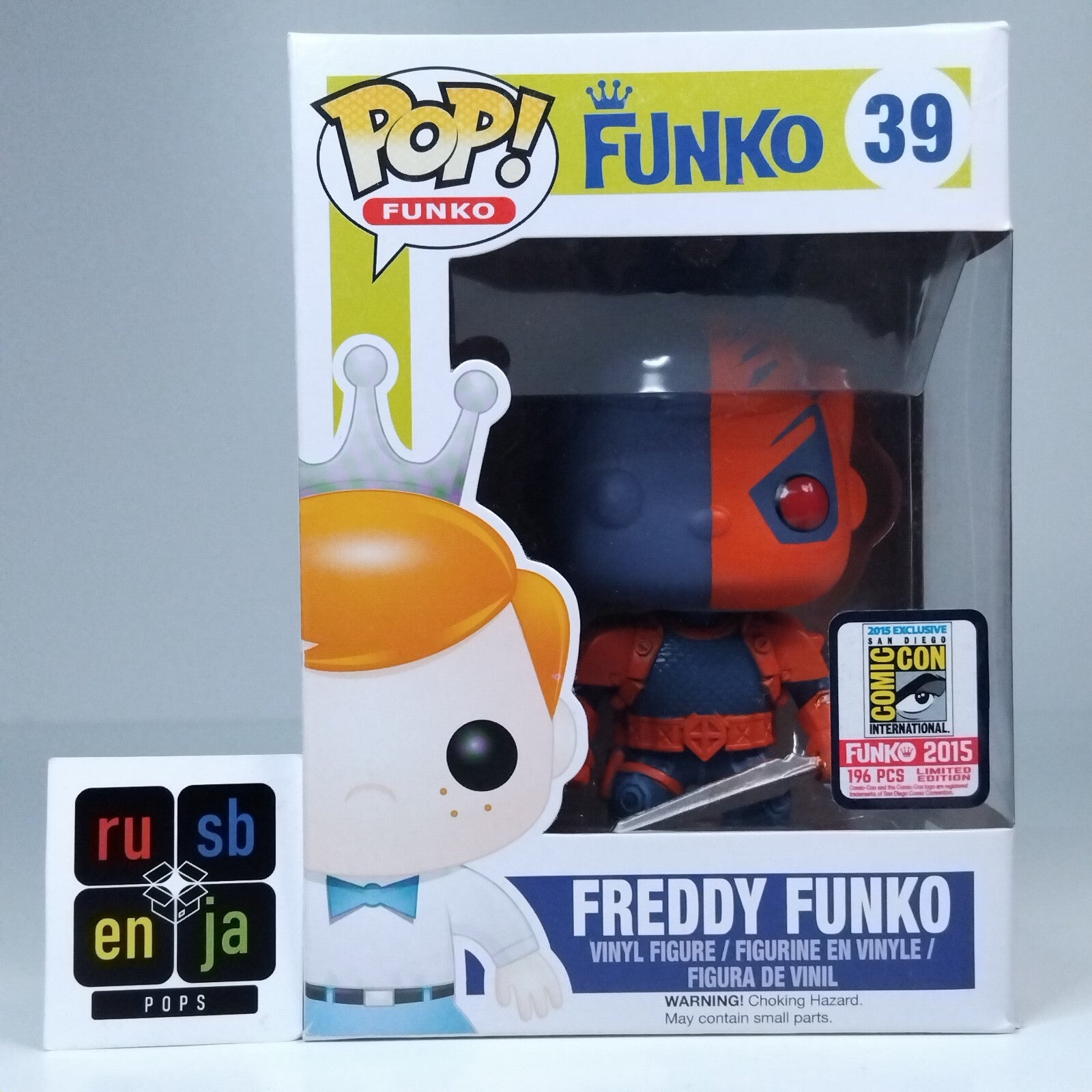 Funko Pop! DC Heroes Freddy Funko as Deathstroke SDCC 196 Pcs #39