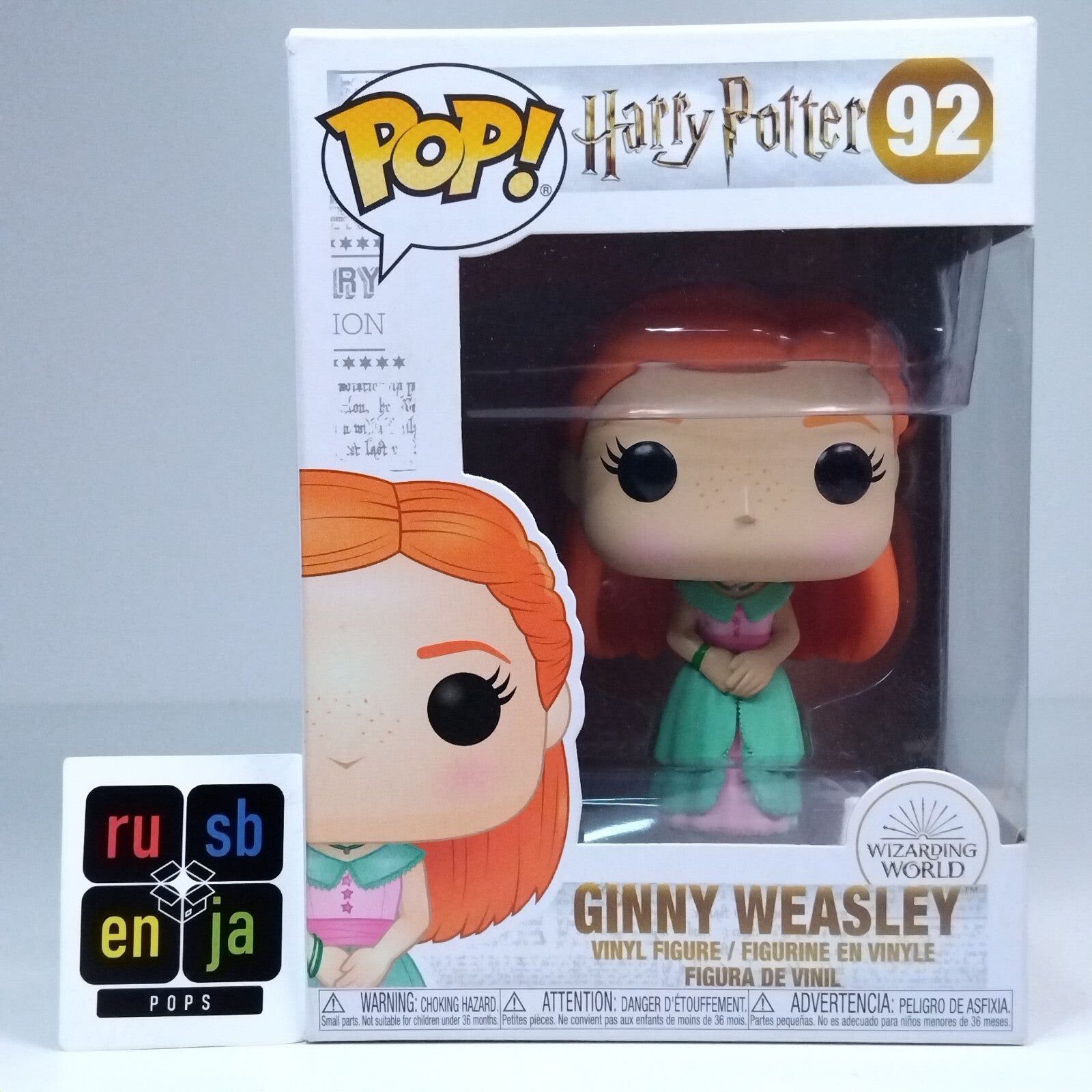 Funko Pop! Harry Potter Yule Ball Ginny Weasley #92