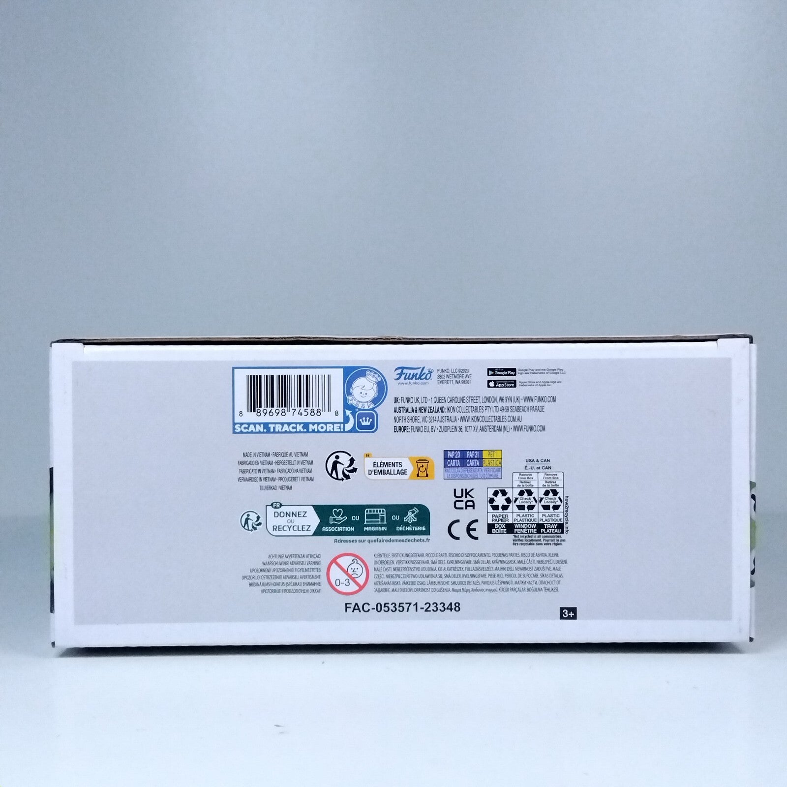 Funko Pop! Disney The Muppets Kermit & Constantine Signed Steve Whitmire 2 Pack