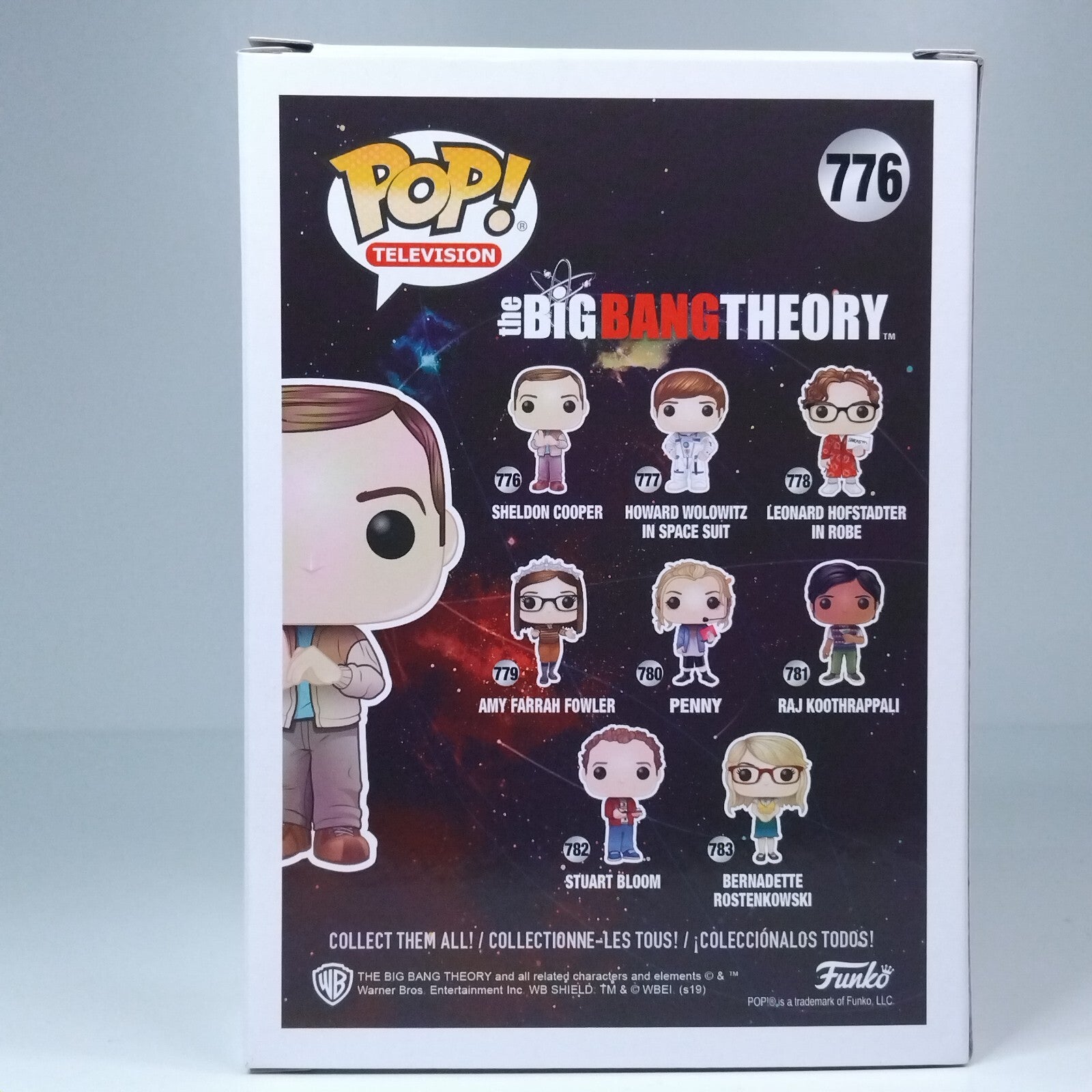 Funko Pop! TV Big Bang Young Sheldon Cooper Signed w/ CN Iain Armitage #776 WS