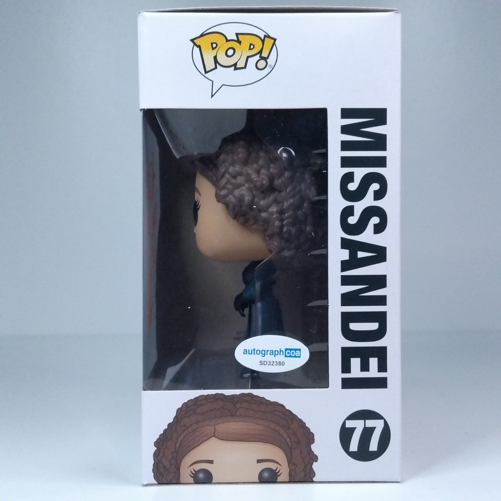 Funko Pop! TV - Game of Thrones Missandei Signed Nathalie Emmanuel COA #77 WS