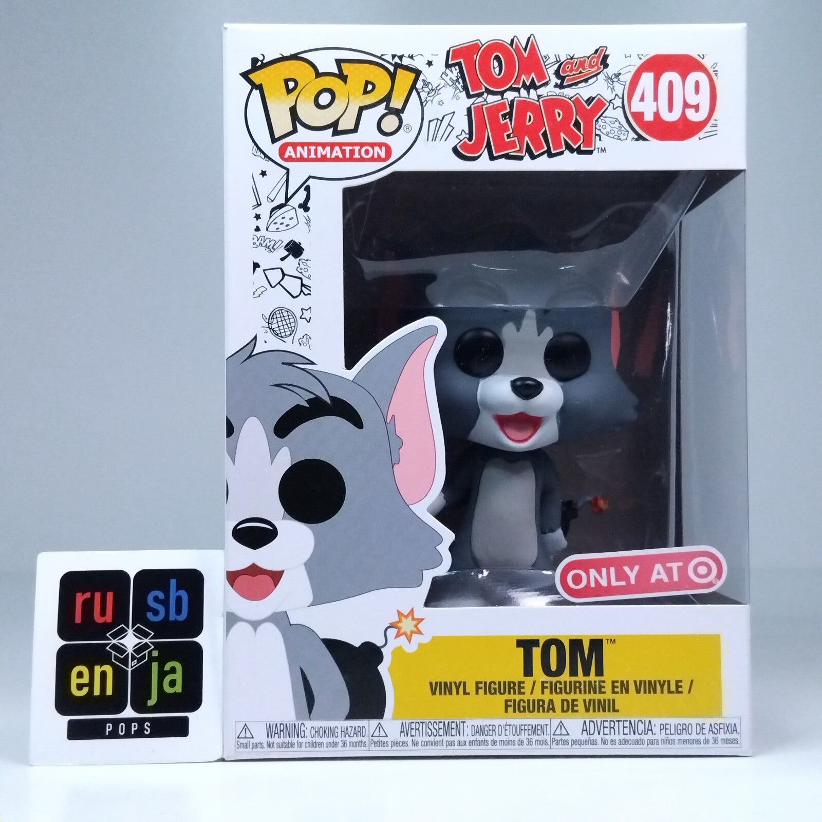 Funko Pop! Animation Looney Tunes Tom & Jerry - Tom Target Exclusive #409