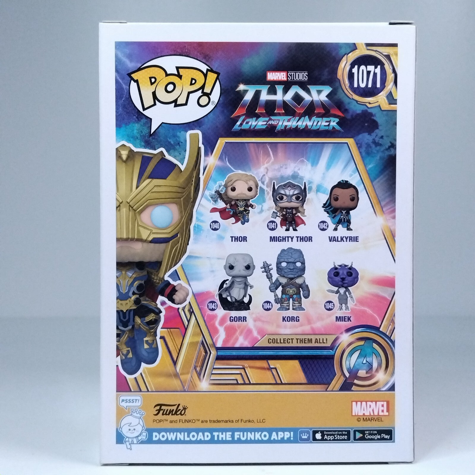 Funko Pop! Marvel Thor Love and Thunder - Thor Collector Corps #1071