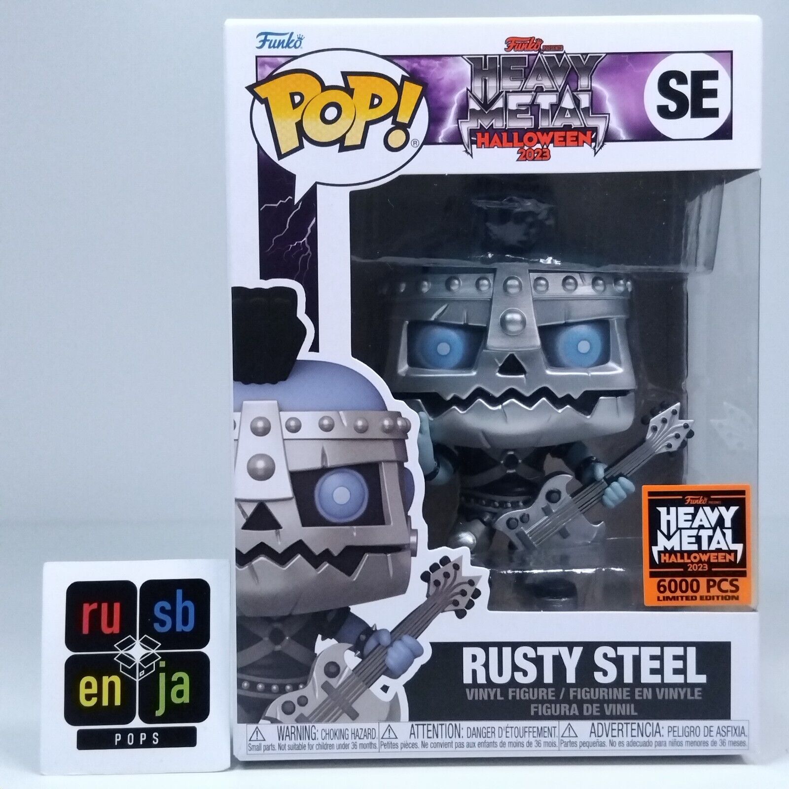 Funko Pop! Heavy Metal Rusty Steel 6,000 #SE