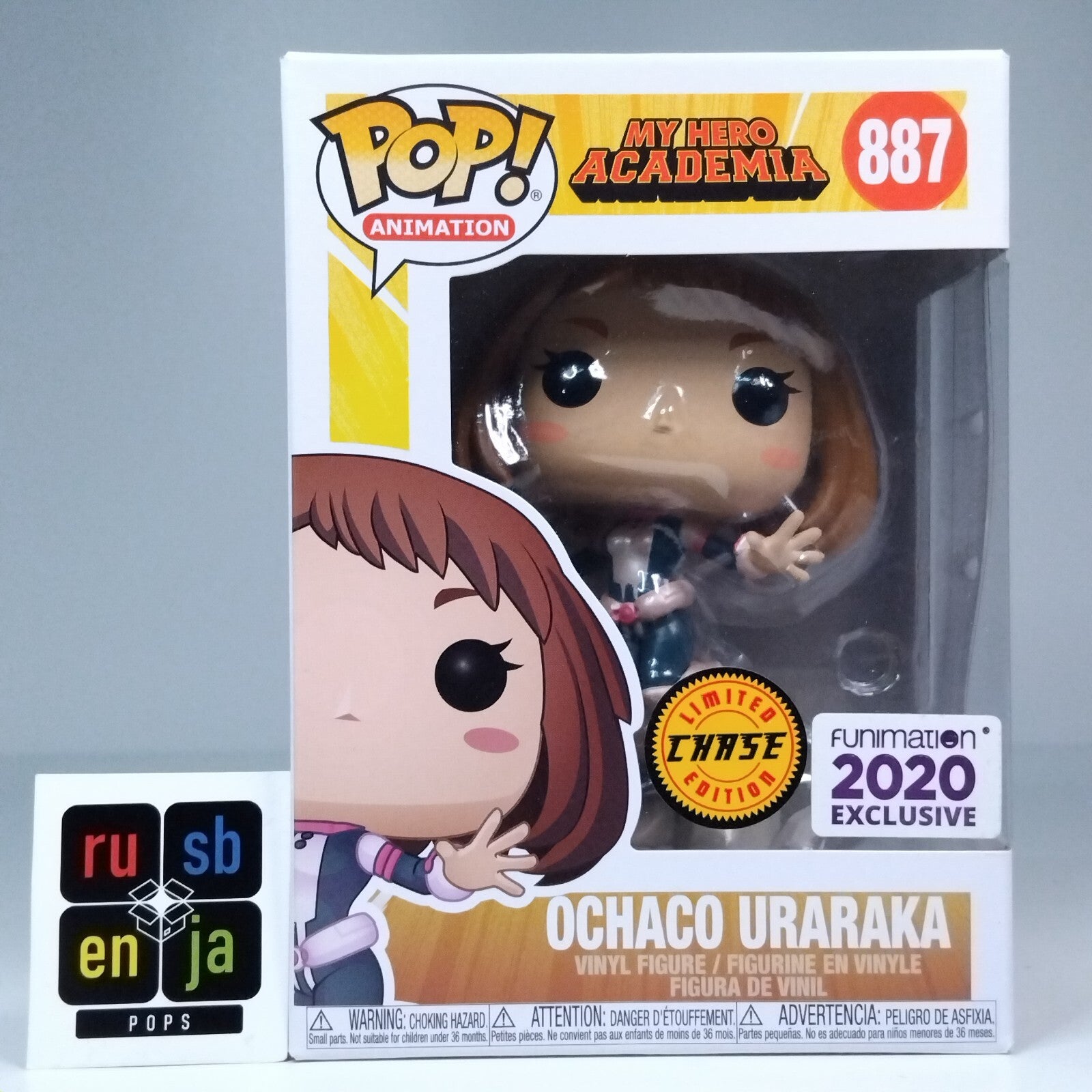 Funko Pop! Anime MHA My Hero Academia Ochaco Uraraka Funimation Chase #887
