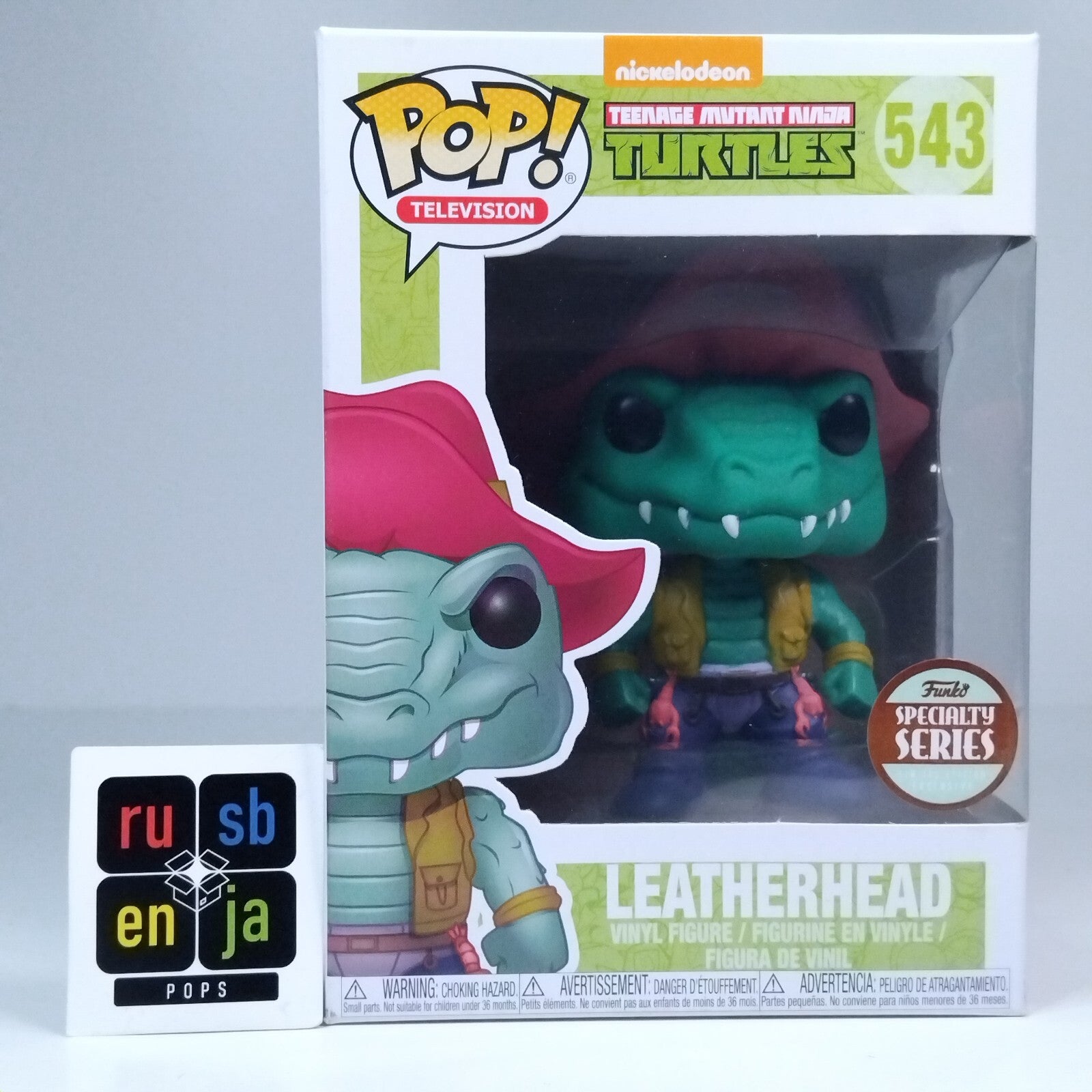 Funko Pop! Retro TV Teenage Mutant Ninja Turtles TMNT Leatherhead #543