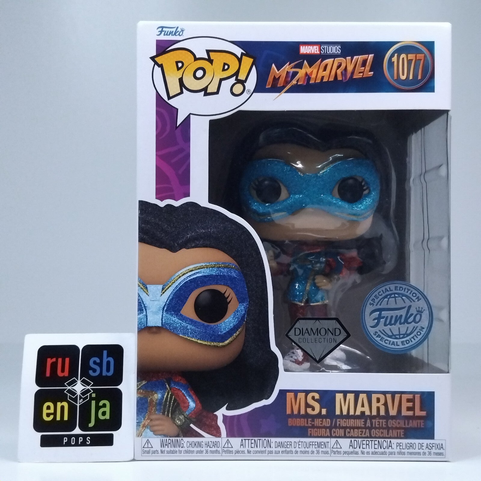 Funko Pop! Marvel Ms. Marvel Diamond Special Edition #1077