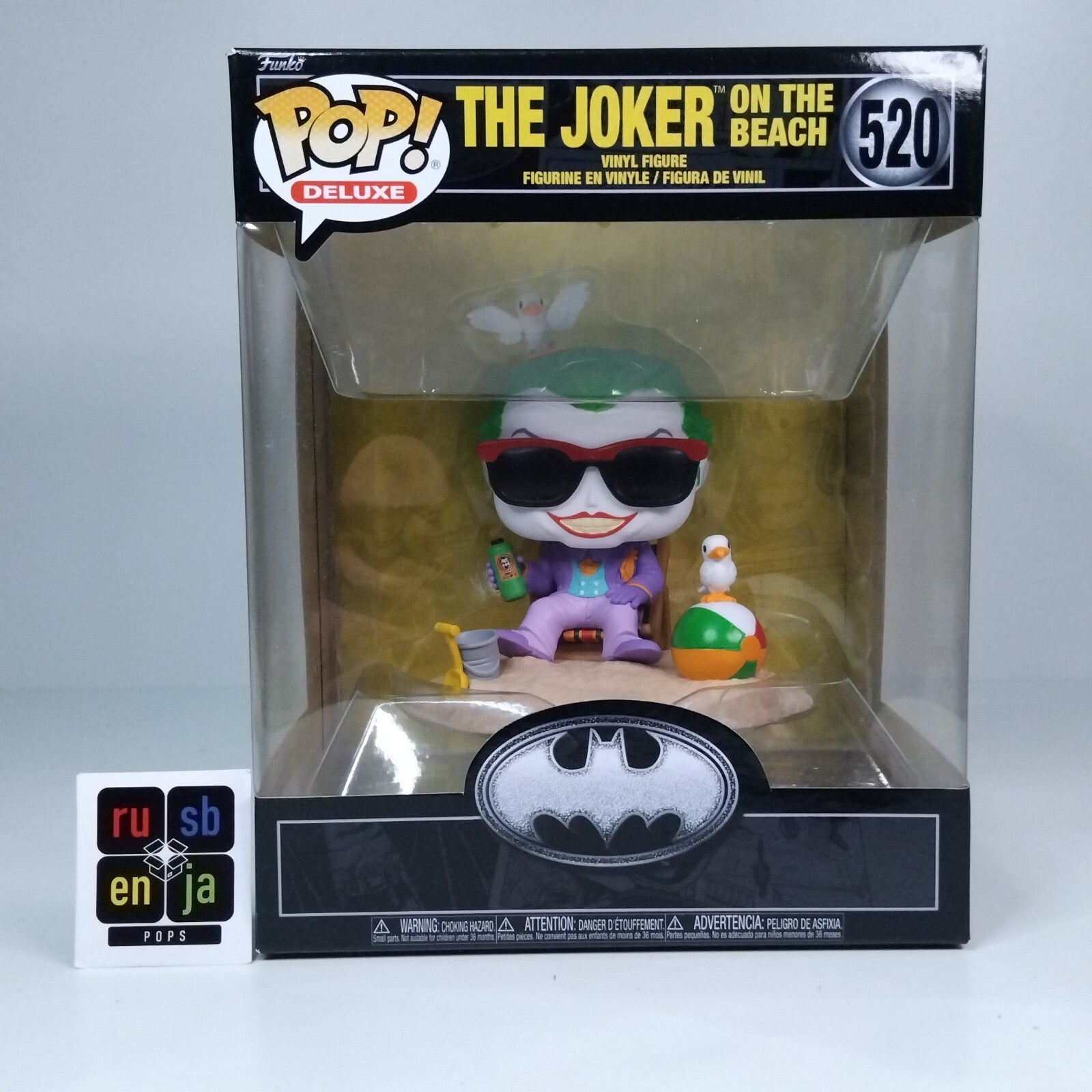 Funko Pop! DC Heroes 85 Years Batman 6" Inch The Joker on Beach #520