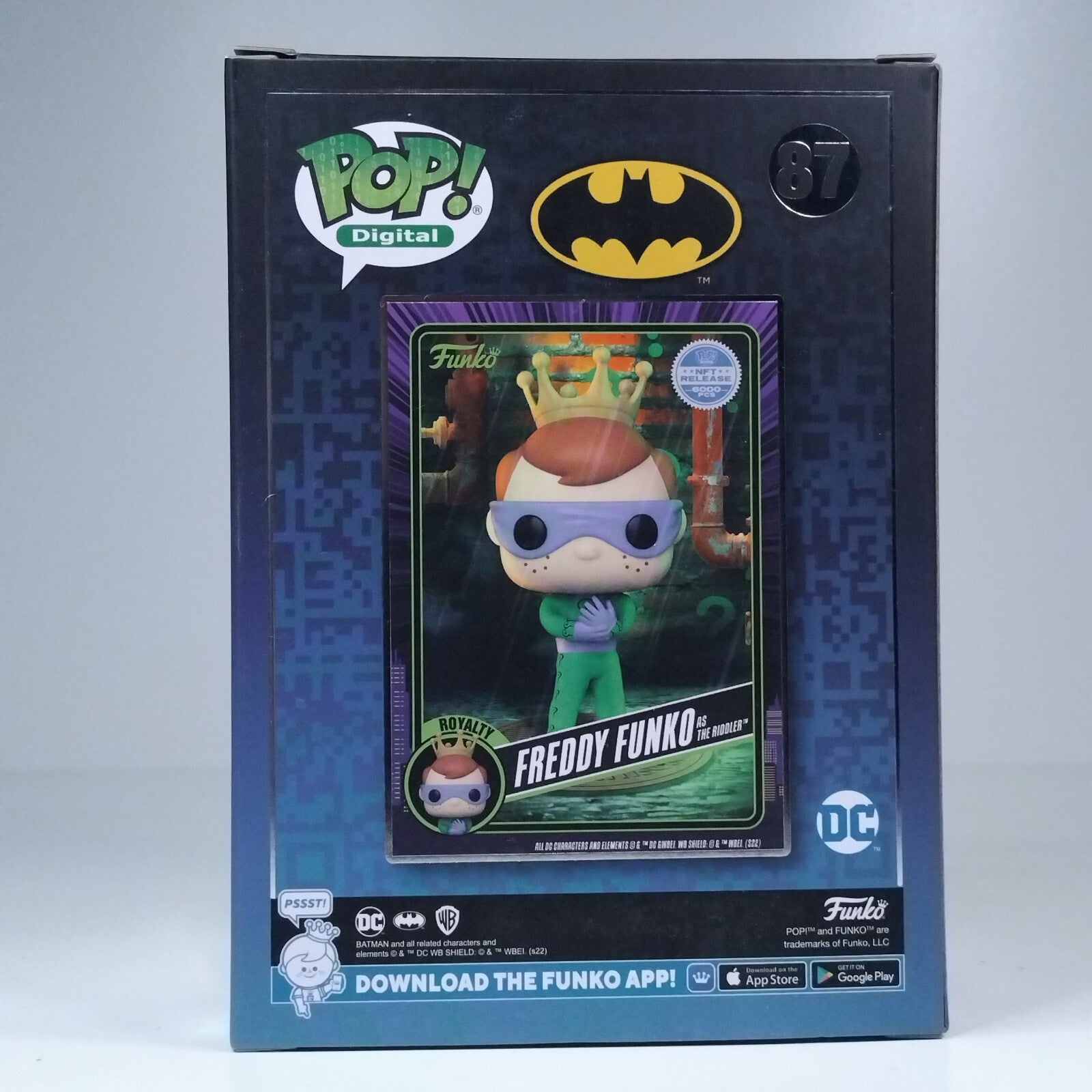 Funko Pop! Digital DC Heroes Freddy Funko as the Riddler 6,000 Pcs #87
