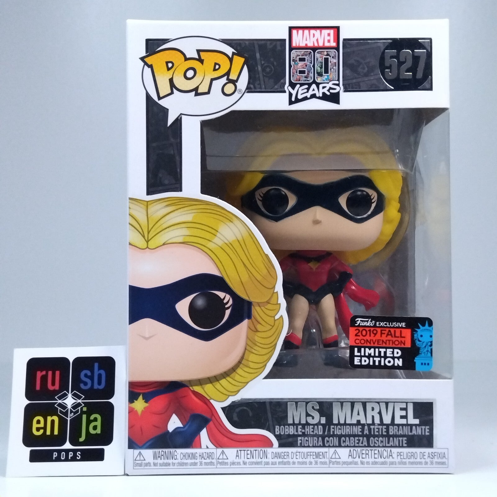 Funko Pop! Marvel 80 Years Ms. Marvel Limited Edition #527