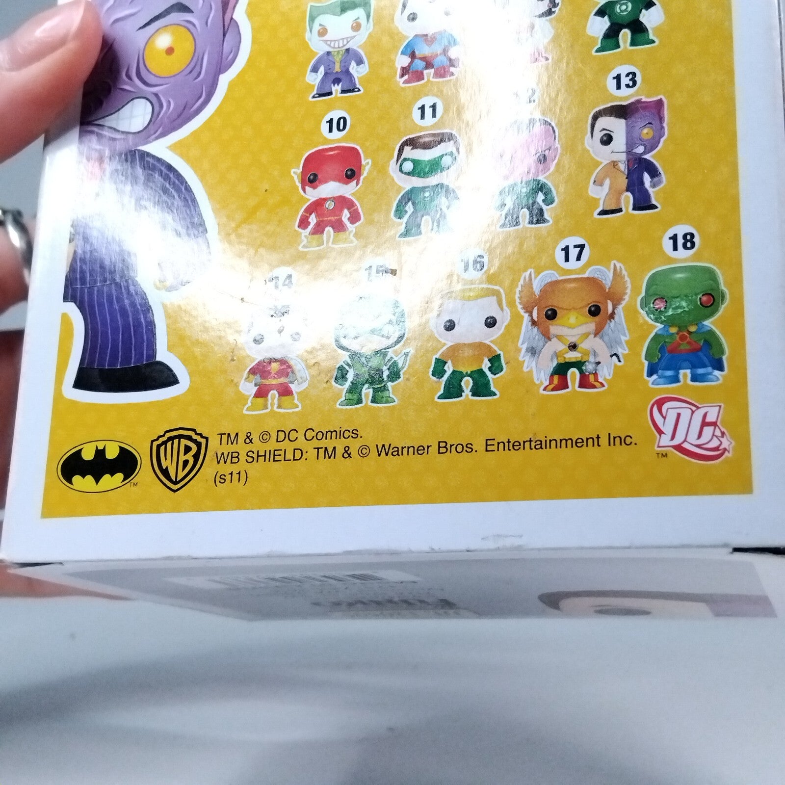 Funko Pop! DC Heroes Universe Batman Two-Face #13 BOX DAMAGE