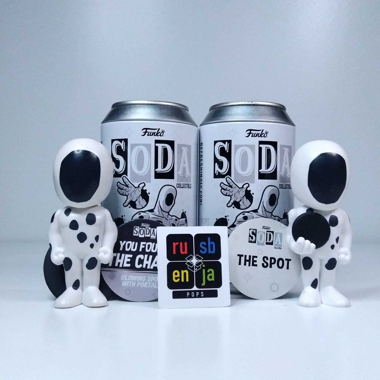 Funko Soda Marvel Spider-Man The Spot Common & Chase Set