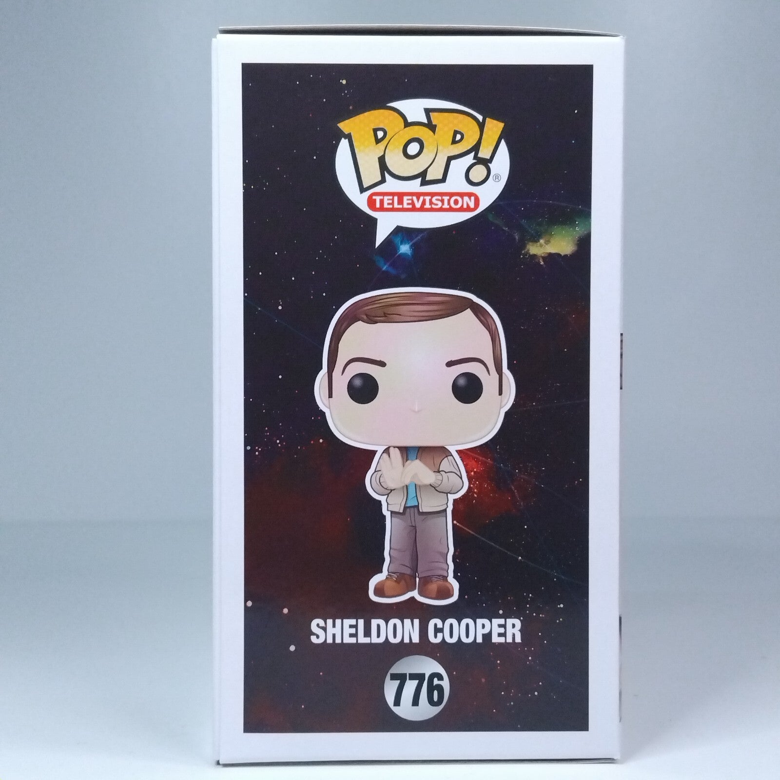 Funko Pop! TV Big Bang Young Sheldon Cooper Signed w/ CN Iain Armitage #776 WS