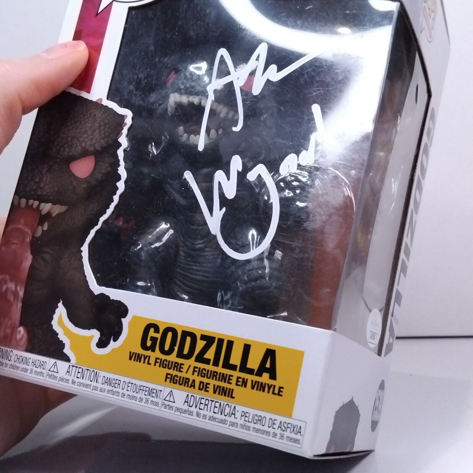 Funko Pop! Movies Godzilla Kong The New Empire Signed Adam Wingard COA #1539 WS