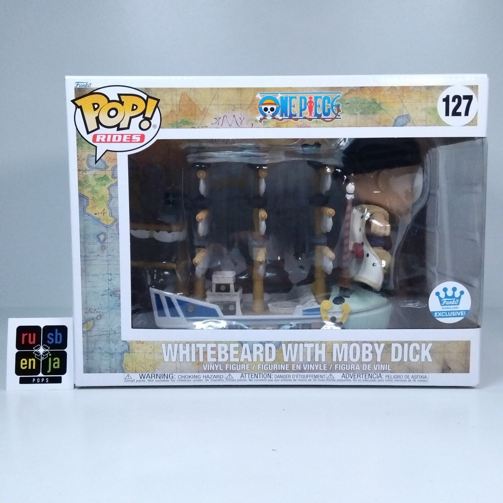 Funko Pop! Anime Rides One Piece Whitebeard with Moby Dick Exclusive #127