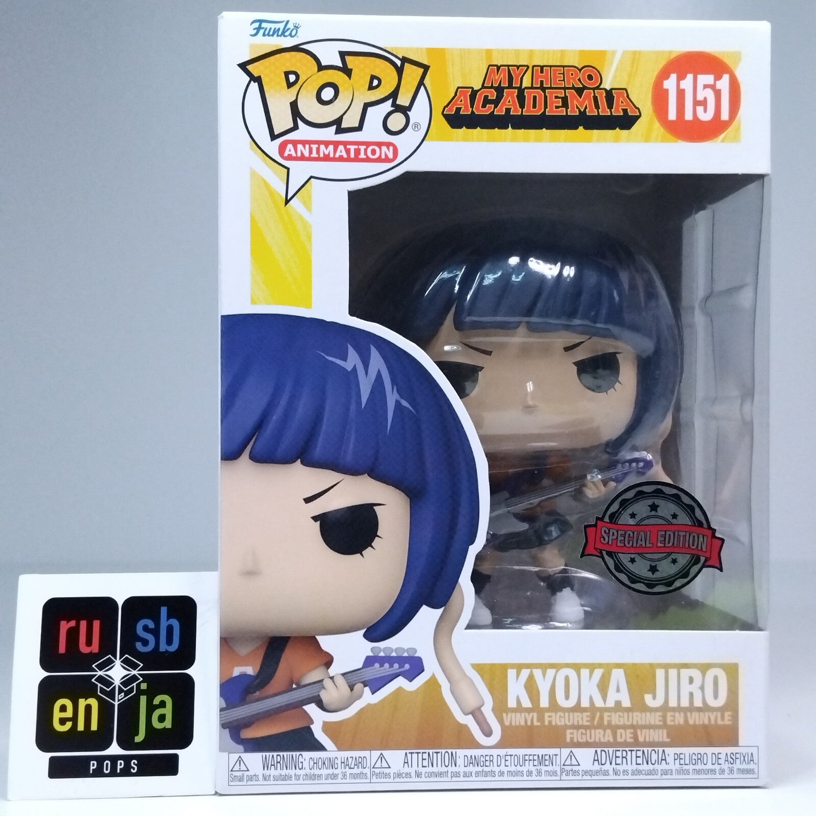 Funko Pop! Anime MHA My Hero Academia Kyoka Jiro Special Edition #1151