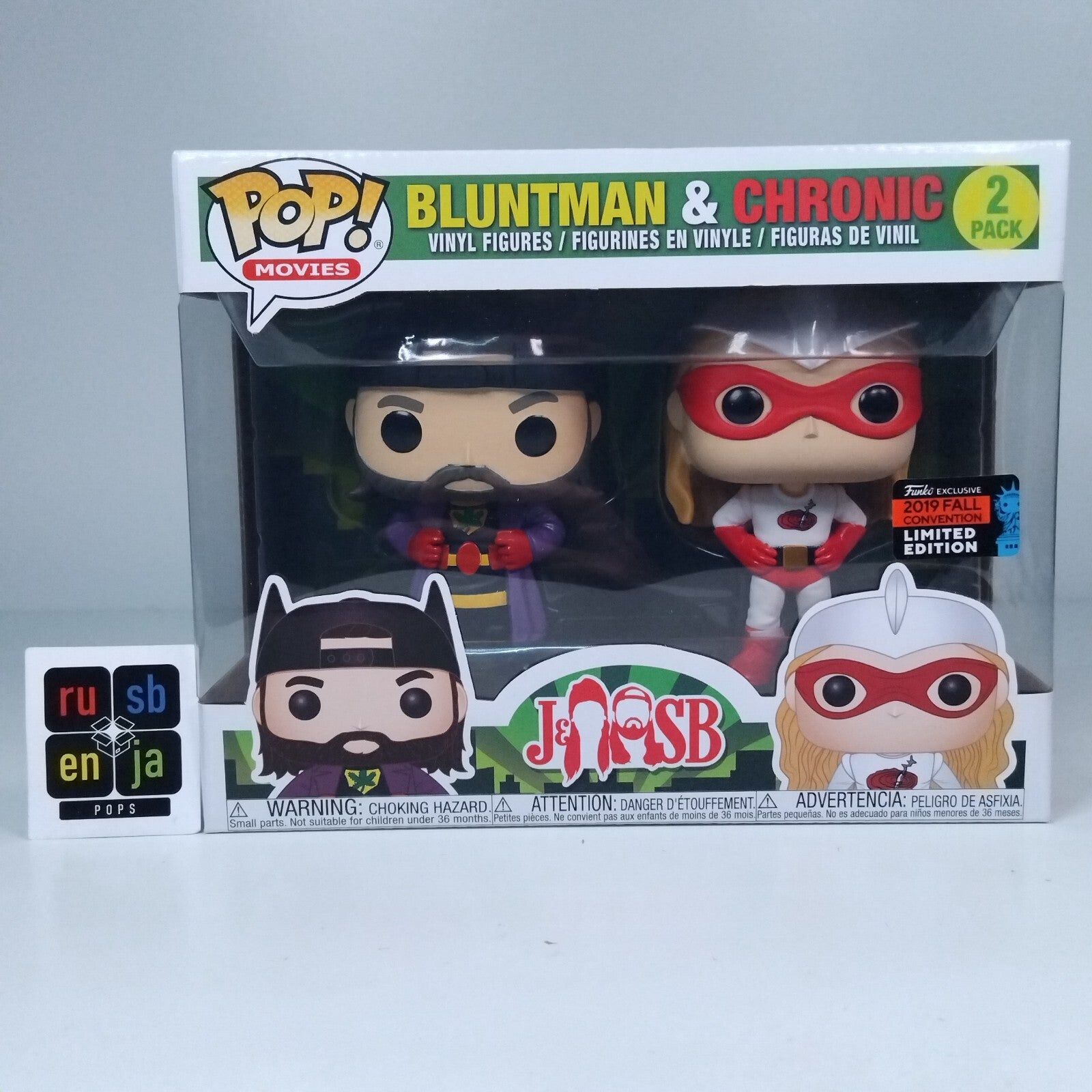 Funko Pop! Movies Jay & Silent Bob Bluntman & Chronic 2 Pack