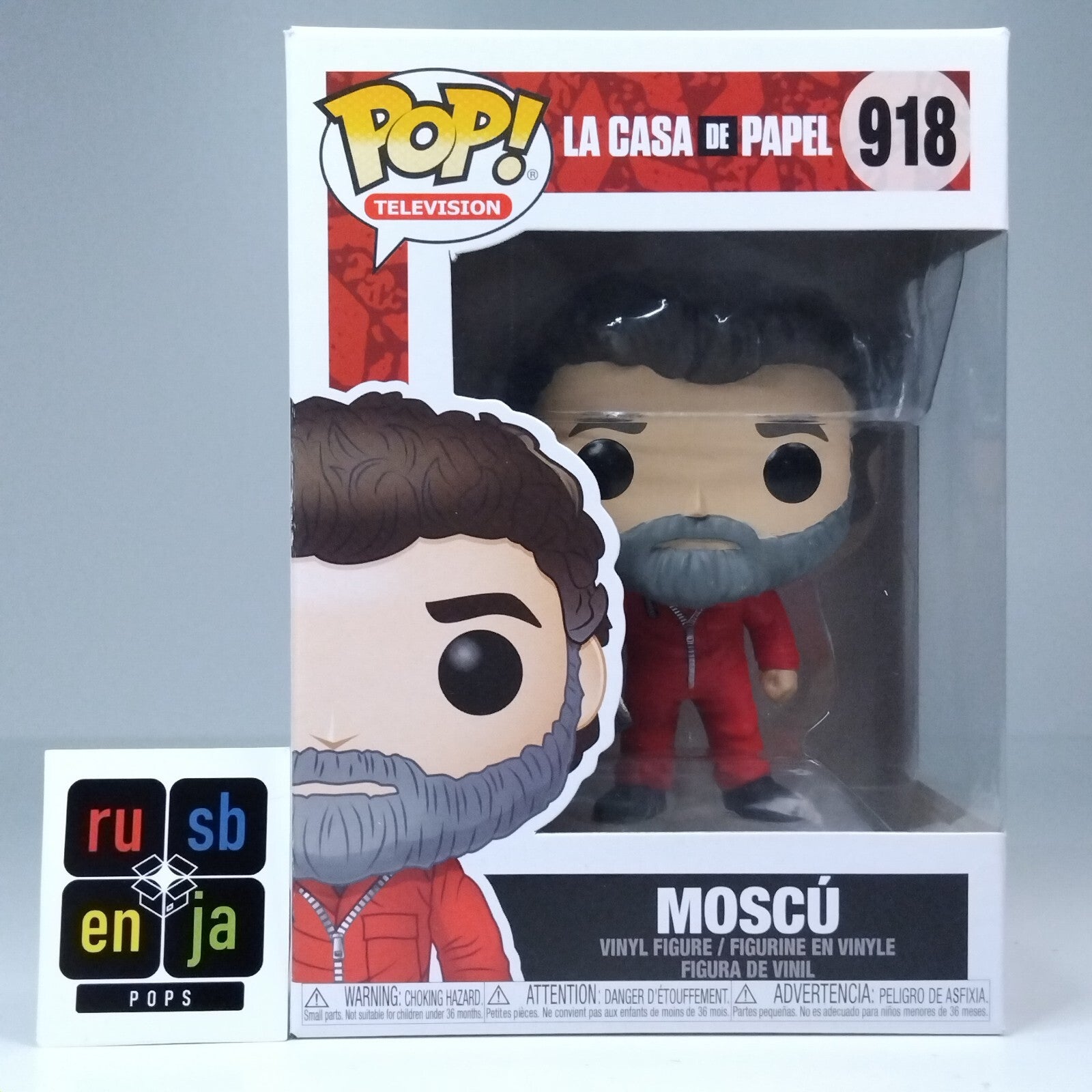 Funko Pop! TV La Casa De Papel Money Heist Moscu #918
