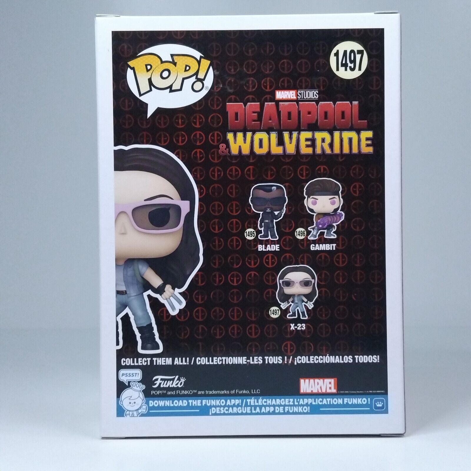 Funko Pop! Marvel Deadpool Wolverine X-23 Signed Dafne Keen COA #1497 WS