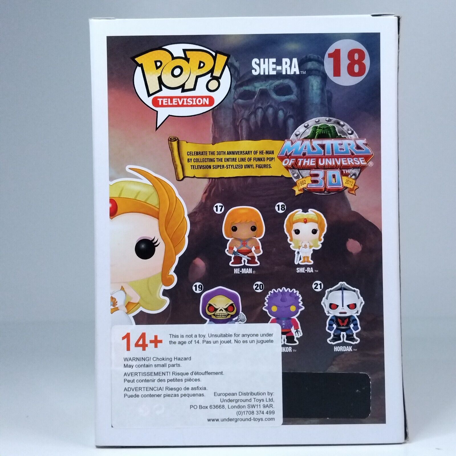 Funko Pop! Retro MOTU Masters of the Universe She-Ra #18
