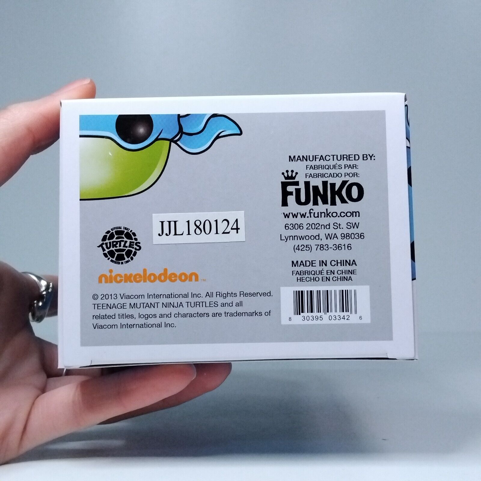 Funko Pop! TMNT Teenage Mutant Ninja Turtles Leonardo Signed Cam Clarke COA #63