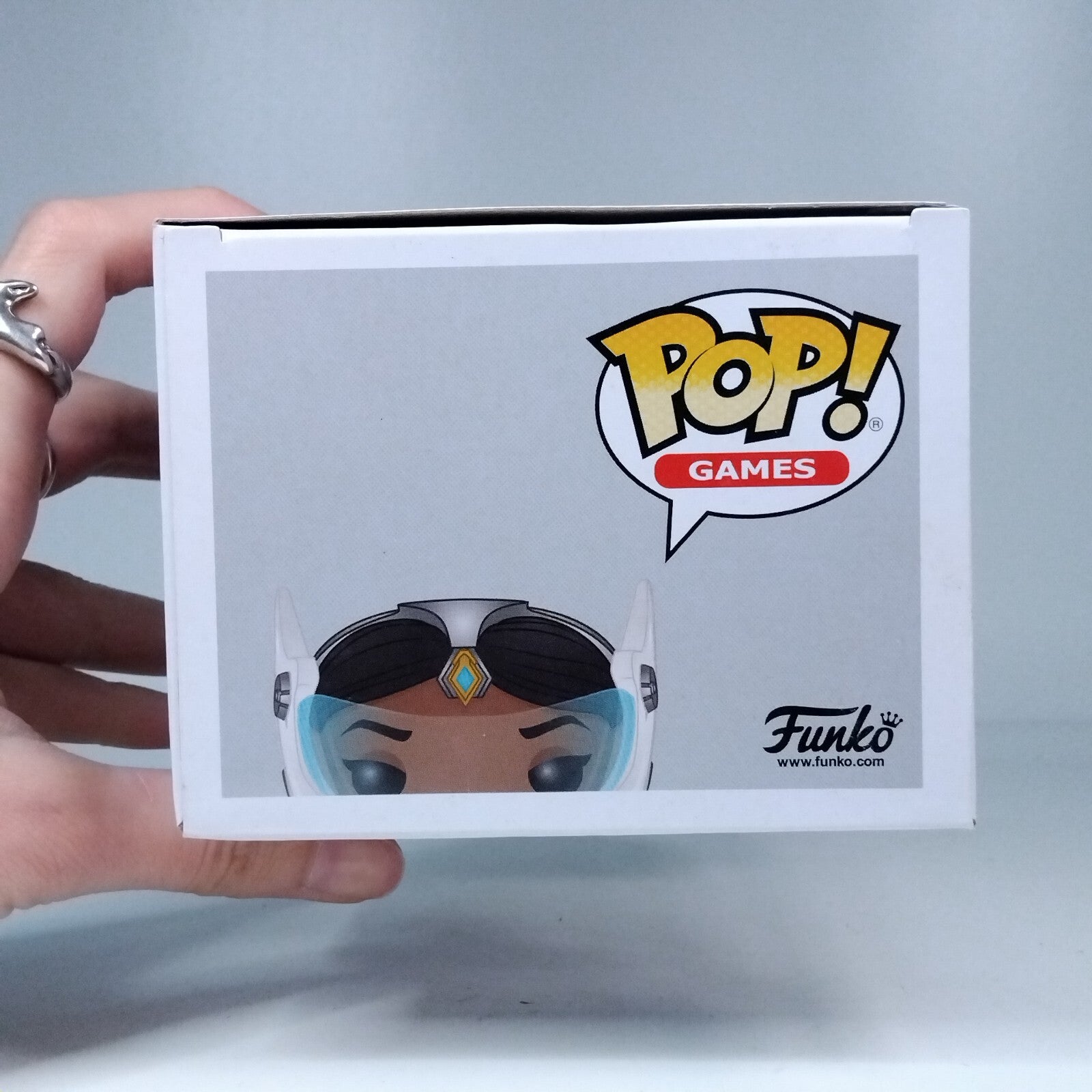 Funko Pop! Games Overwatch Symmetra Signed Anjali Bhimani COA #181 WS