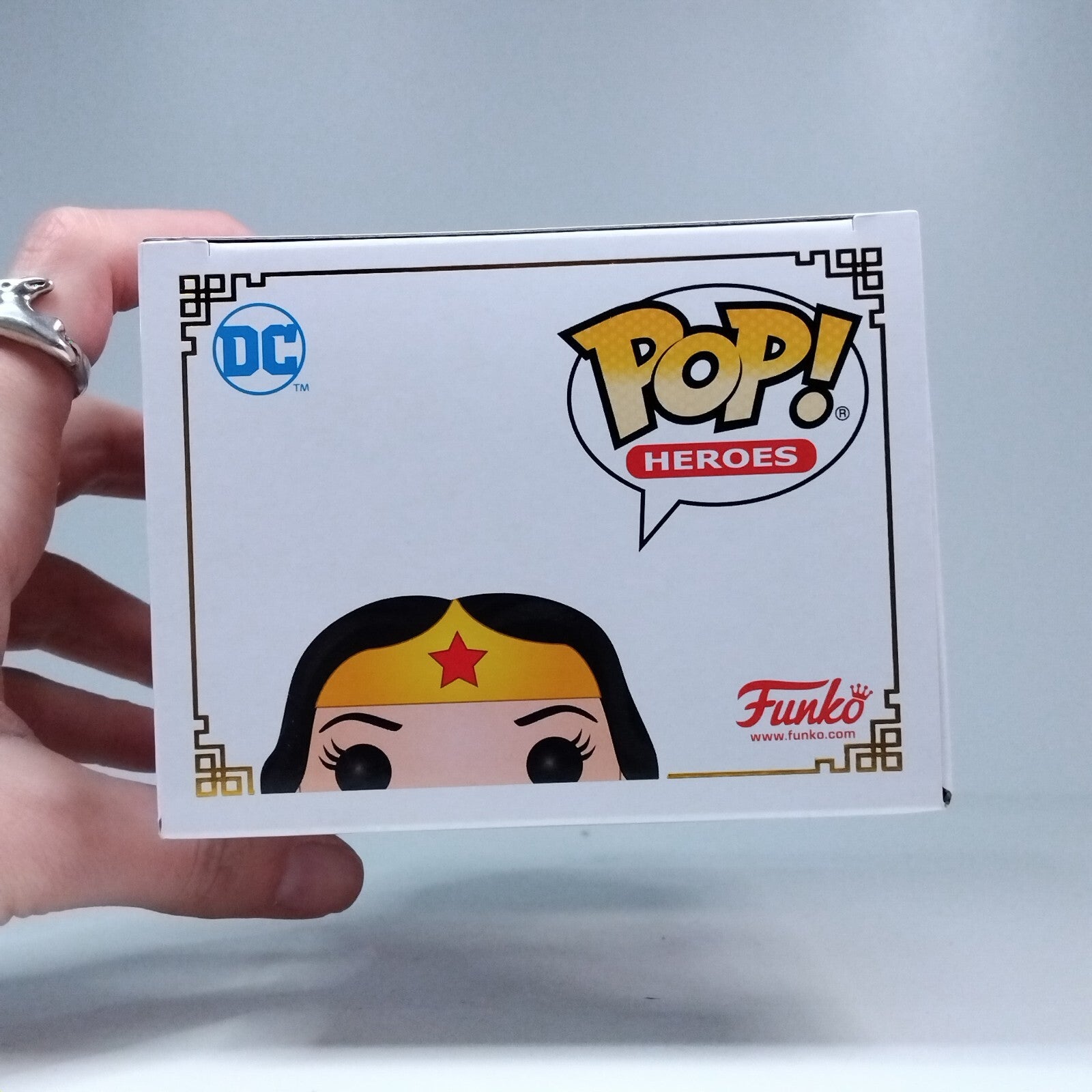 Funko Pop! DC Heroes Wonder Woman Wondergirl Signed Conor Leslie COA #378