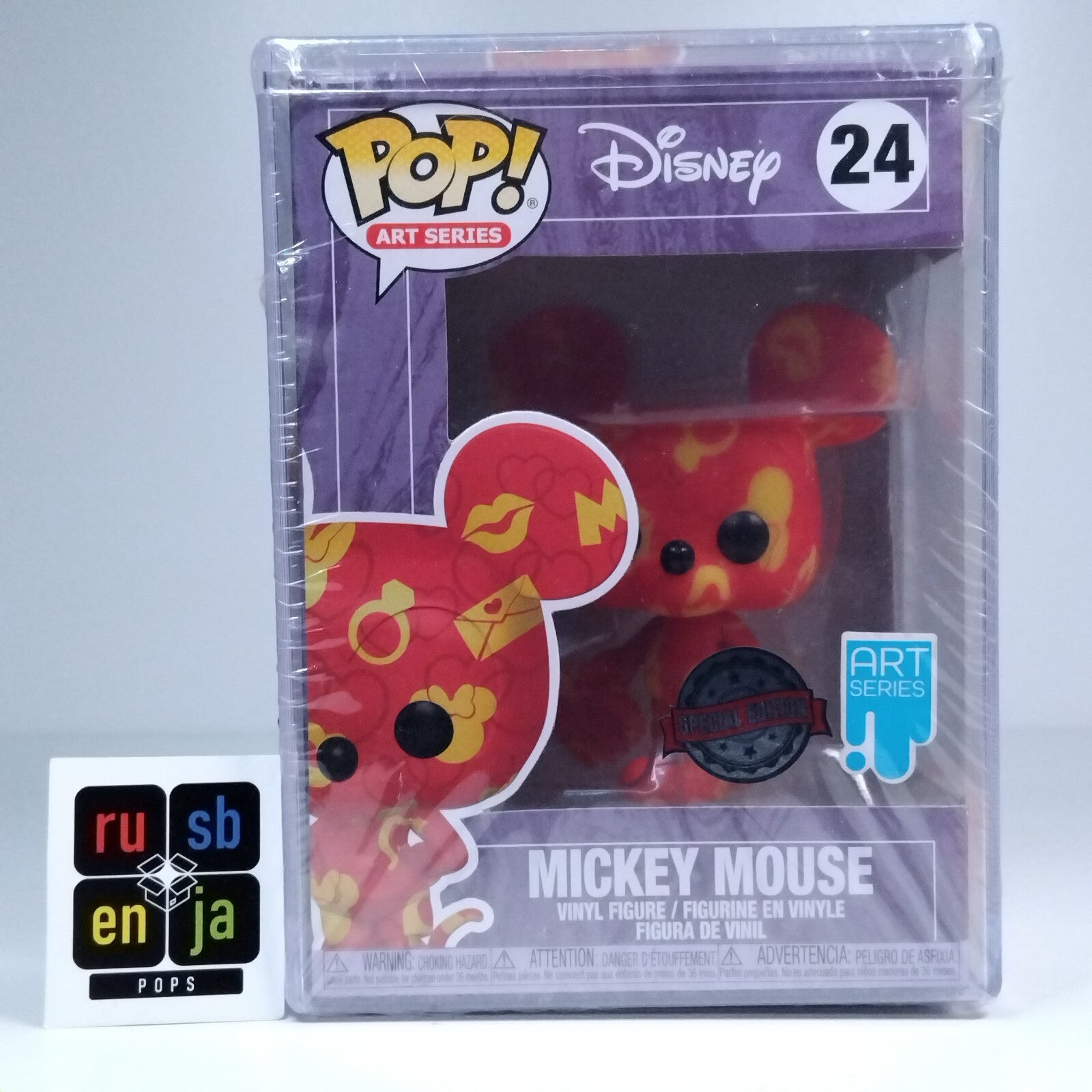 Funko Pop! Disney Art Series Mickey Mouse Special Edition SEALED #24