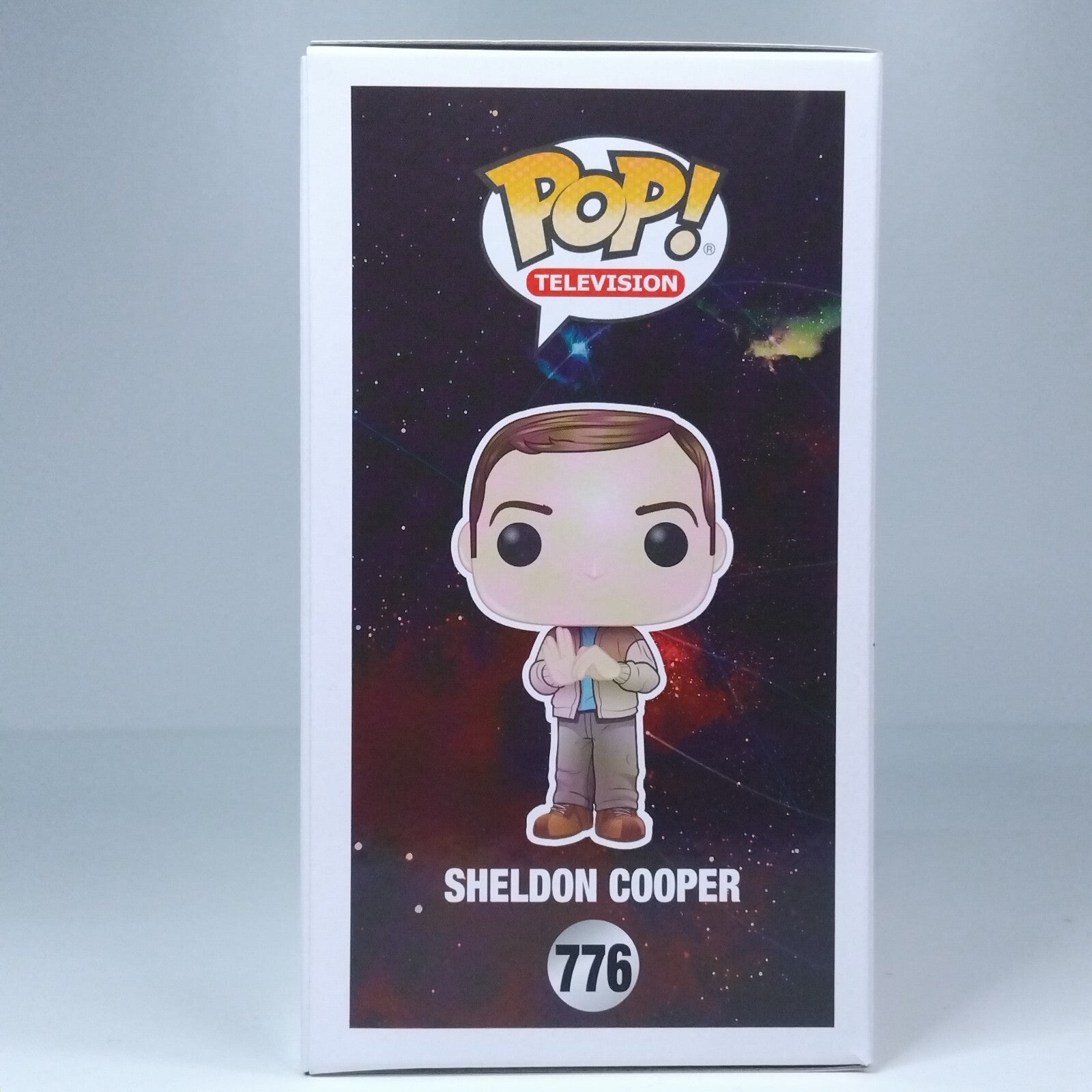 Funko Pop! TV Big Bang Young Sheldon Cooper Signed w/ CN Iain Armitage #776 WS