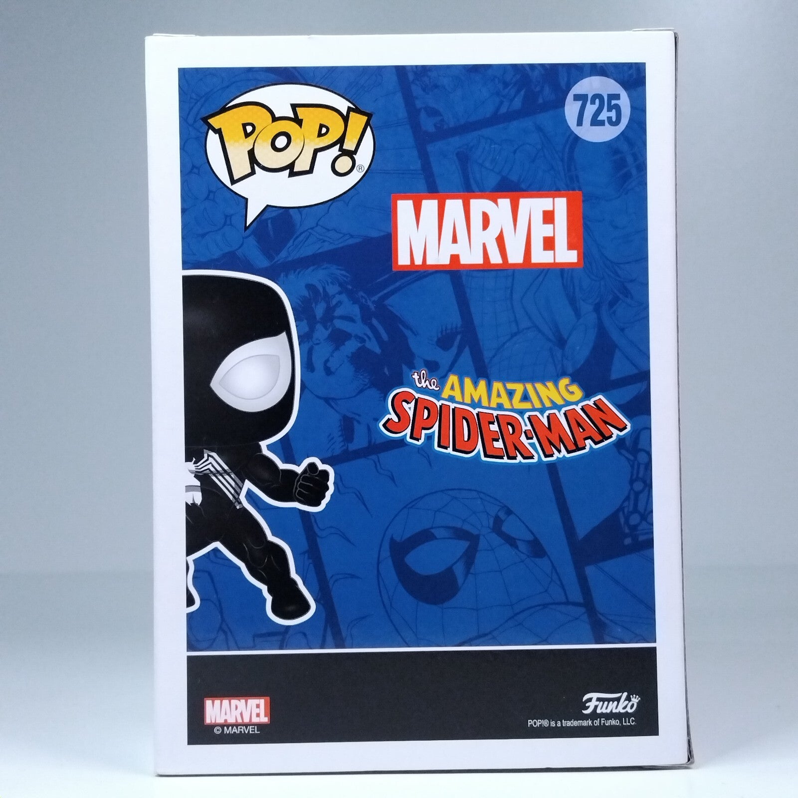 Funko Pop! Marvel Spider-man Symbiote Suit Glows Exclusive #725