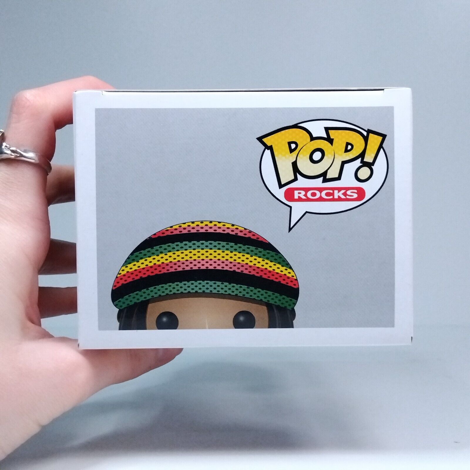 Funko Pop! Rocks Music Reggae Rasta Green Shirt Chase Edition #08