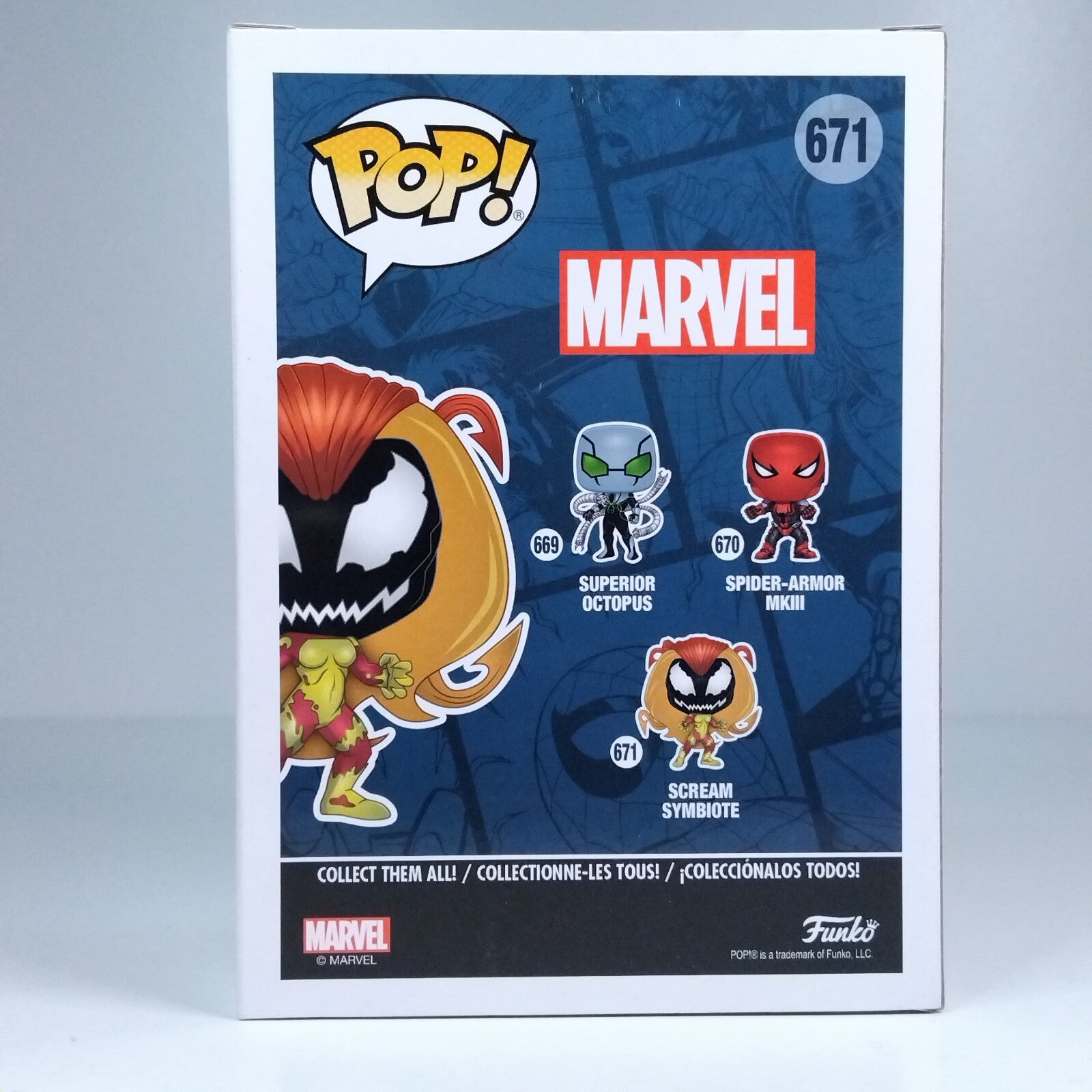 Funko Pop! Marvel Spider-Man - Scream Symbiote Special Edition #671