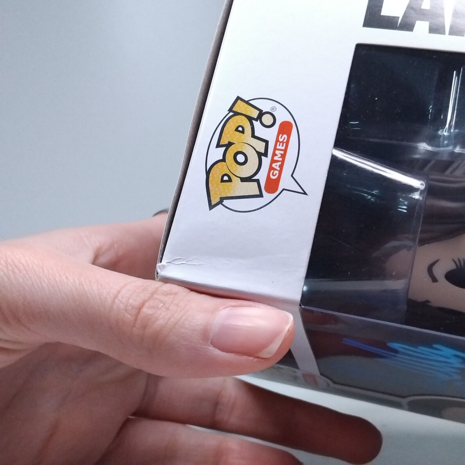 Funko Pop! Games Lara Croft Signed Shelley Blond Voice Actor 1996 COA #168