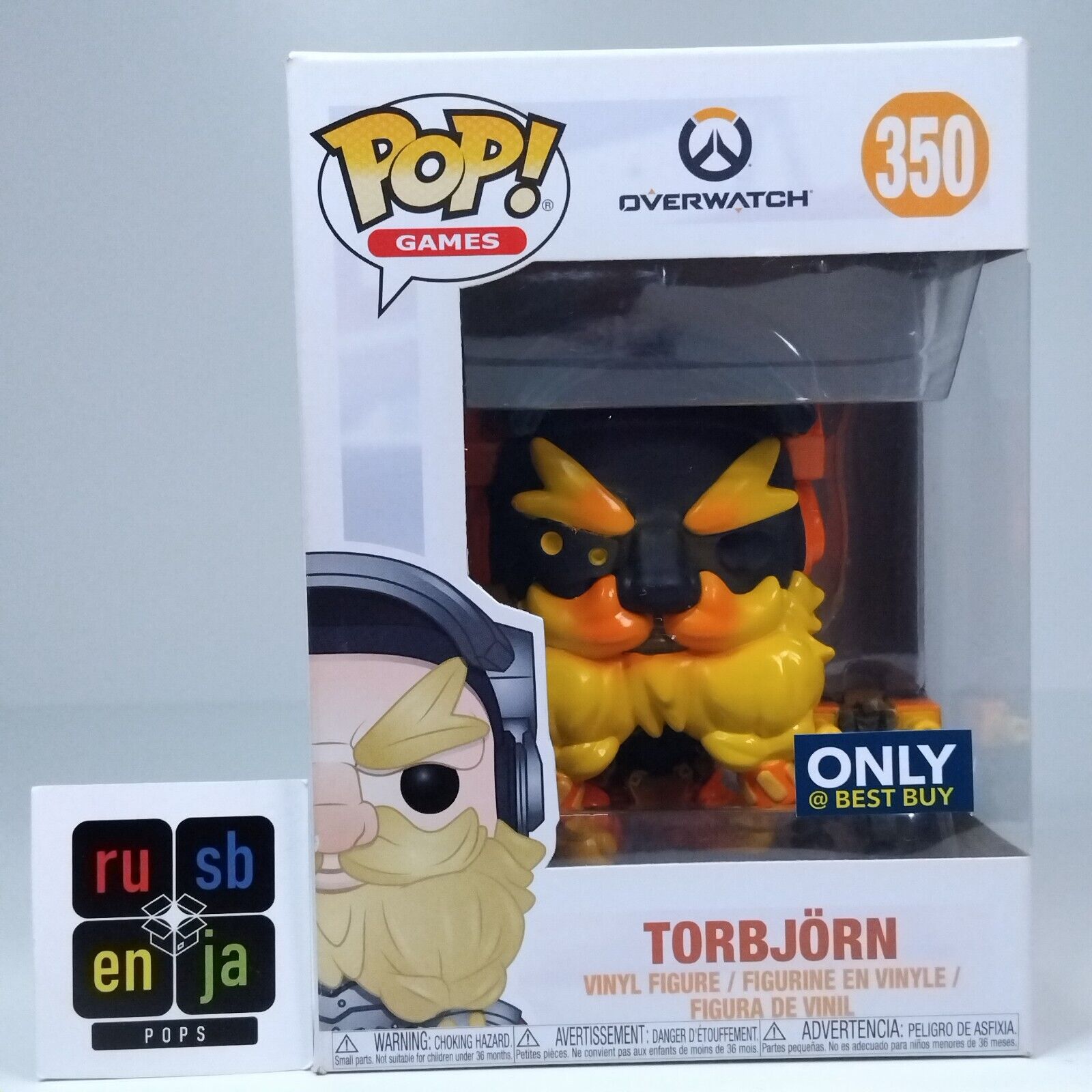 Funko Pop! Games Overwatch Torbjorn Best Buy Exclusive #350