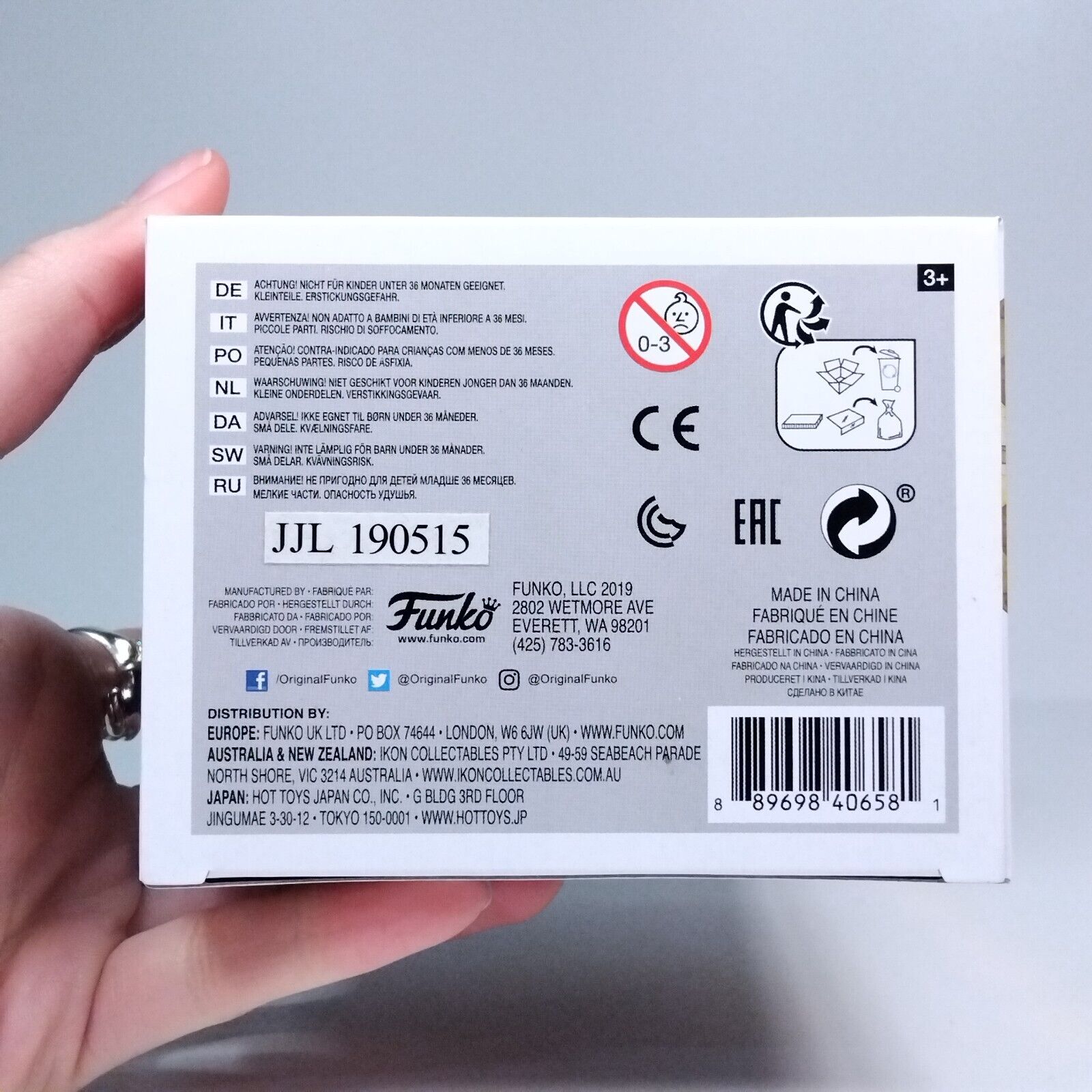 Funko Pop! Golden Idol Freddy SDCC 1,600 Pcs Signed Brian Mariotti COA #SE