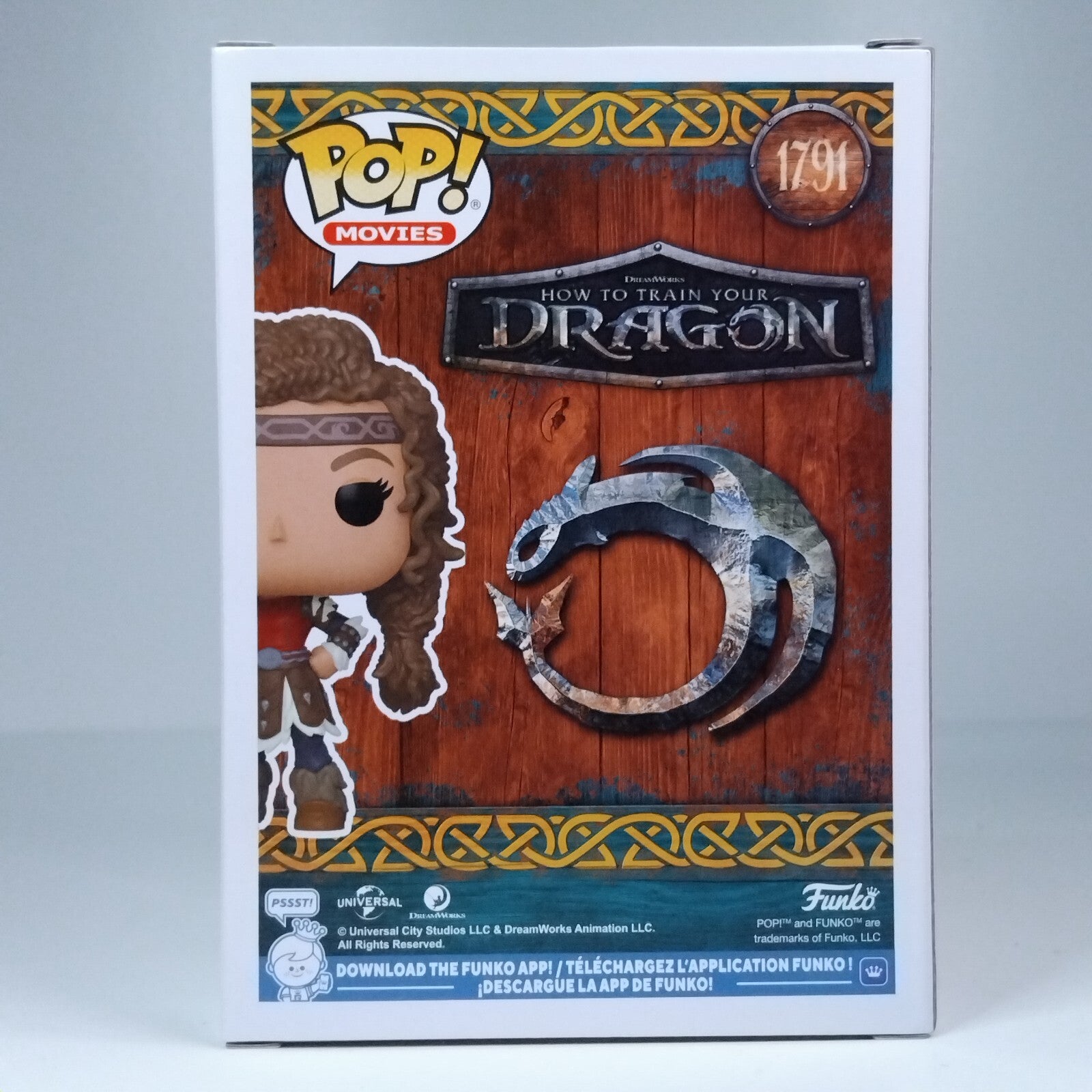 Funko Pop! How to Train Your Dragon - Astrid Signed Nico Parker COA #1791 WS