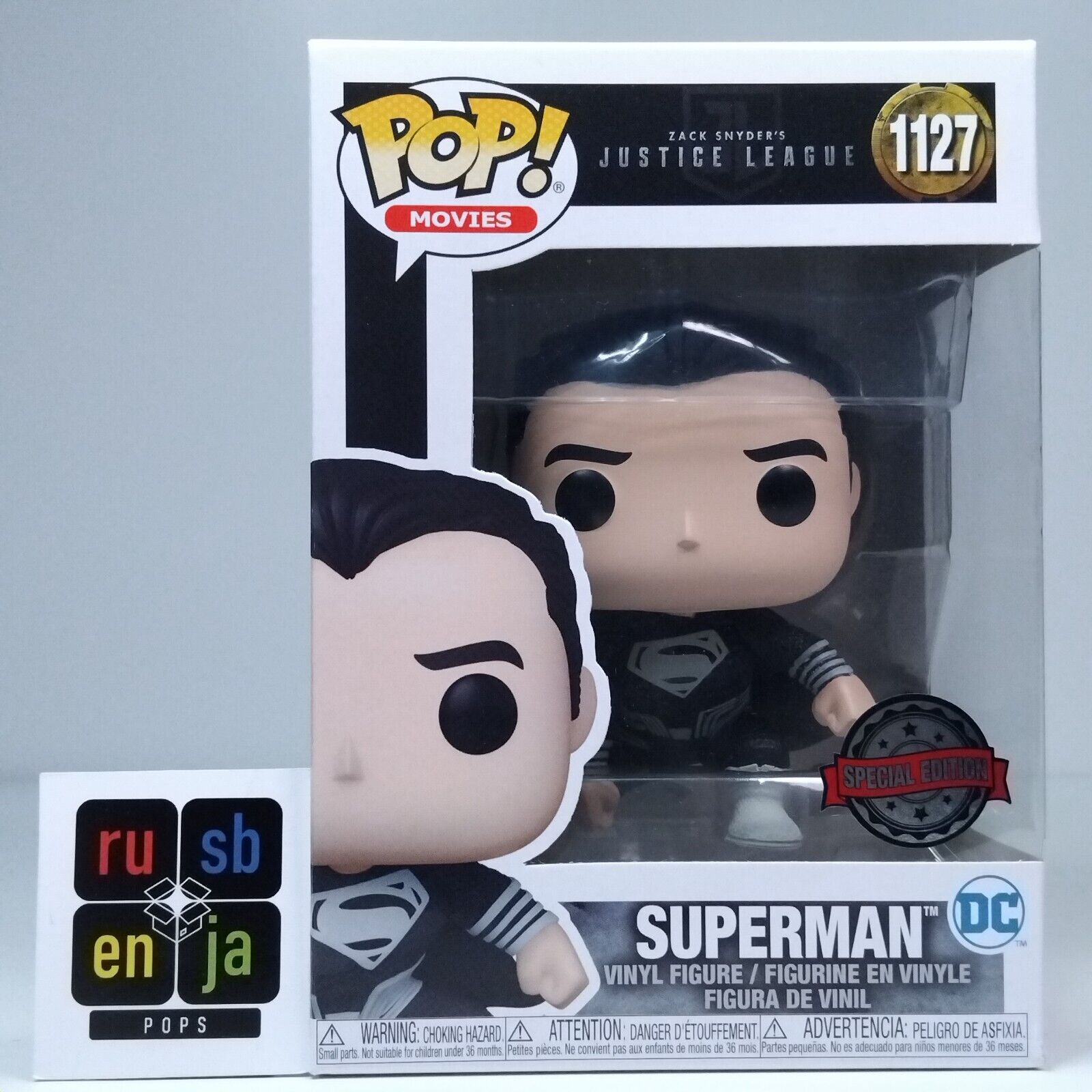 Funko Pop! DC Heroes Justic League Superman Special Edition #1127