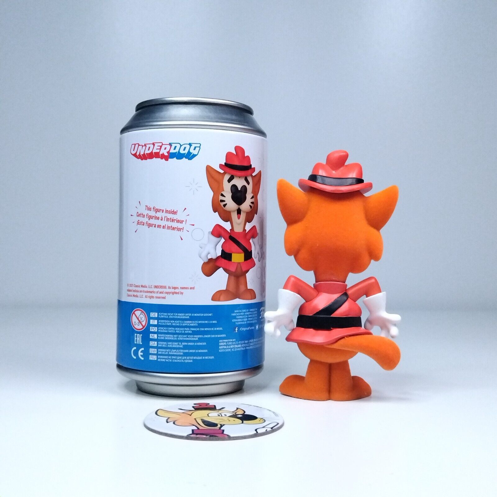 Funko Soda Animation Underdog Klondike Kat Flocked Chase 1/600