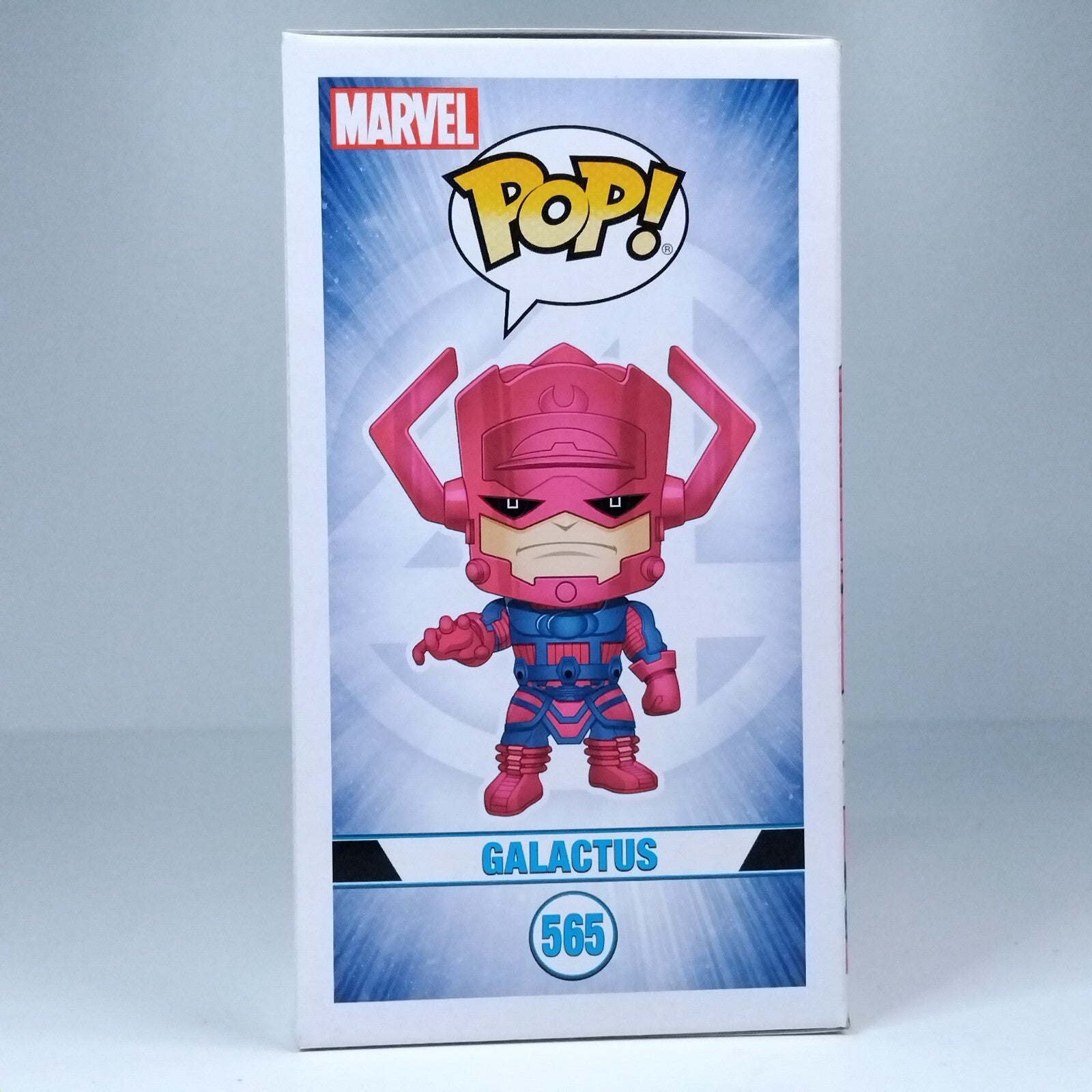 Funko Pop! Marvel - Fantastic Four 4 Galactus Signed Ralph Ineson COA #565 WS