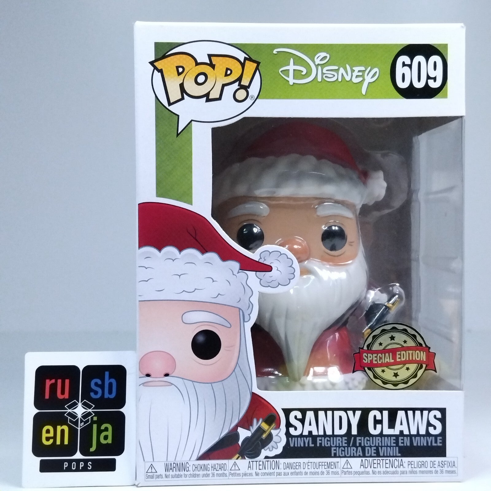 Funko Pop! Disney TNBC The Nightmare Before Christmas Sandy Claws Special #609
