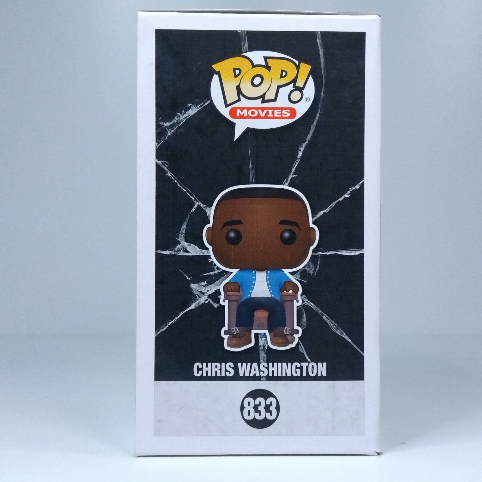 Funko Pop! Movies Get Out Chris Washington Signed Daniel Kaluuya COA #833 WS