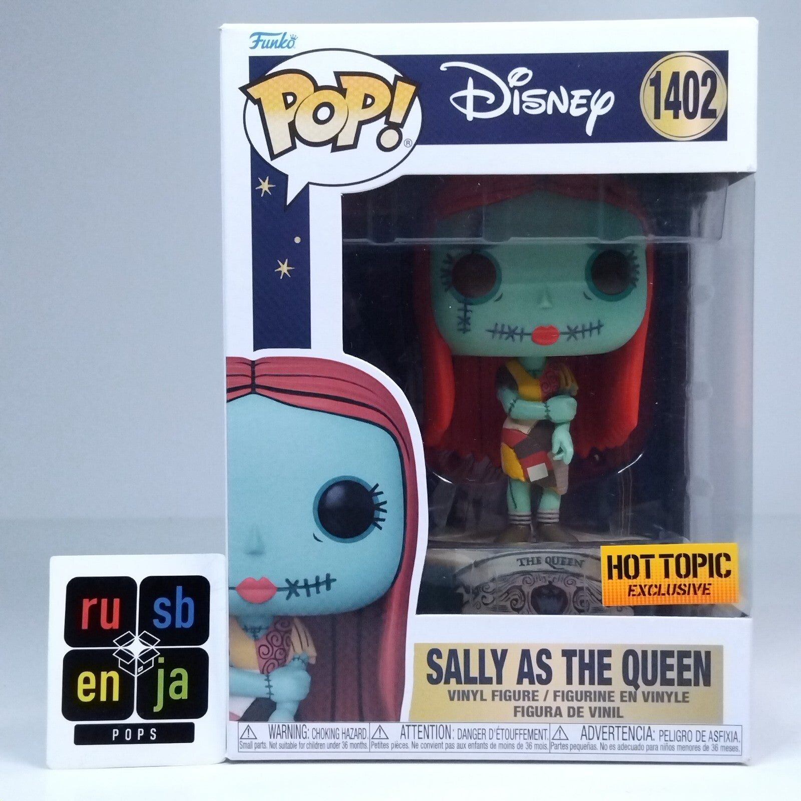 Funko Pop! Disney Nightmare Before Christmas Sally as the Queen Hot Topic #1402