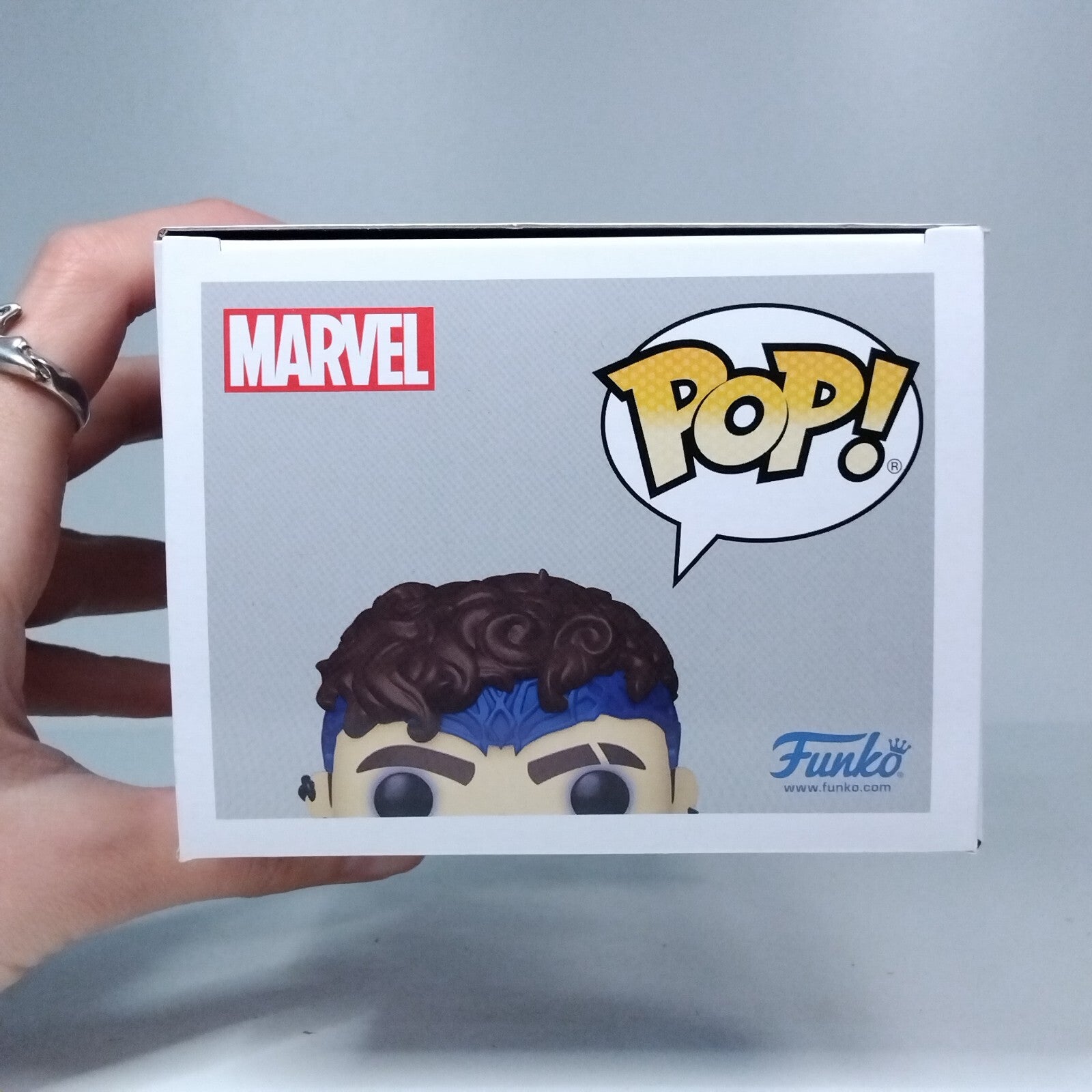 Funko Pop! Marvel Agatha Wiccan Signed Joe Locke COA #1473 WS