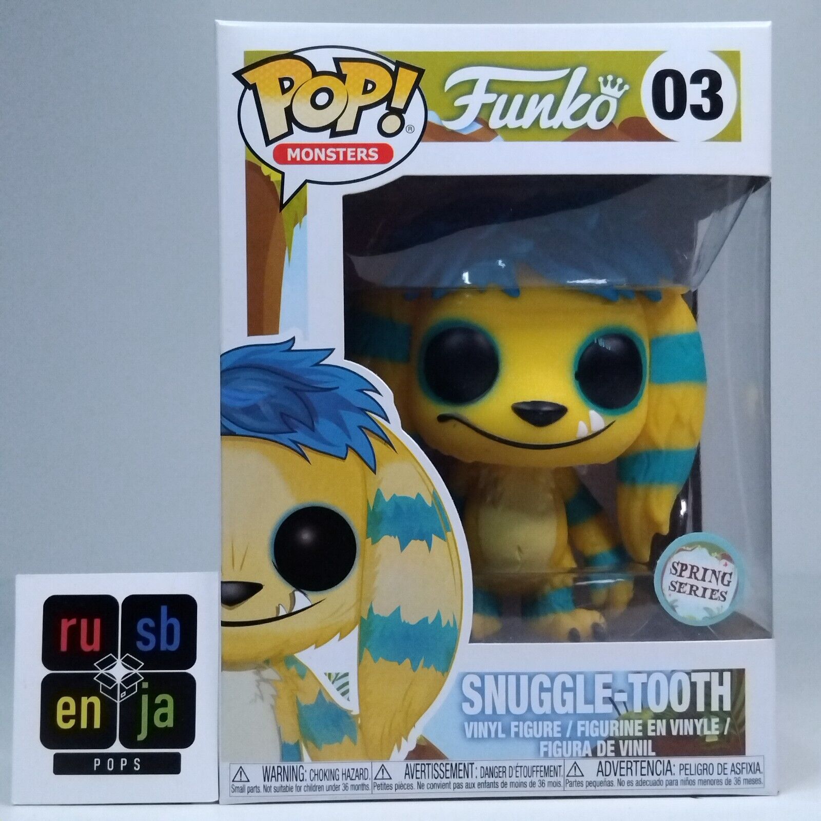 Funko Pop! Funko Monsters Snuggle-Tooth Spring Series #03
