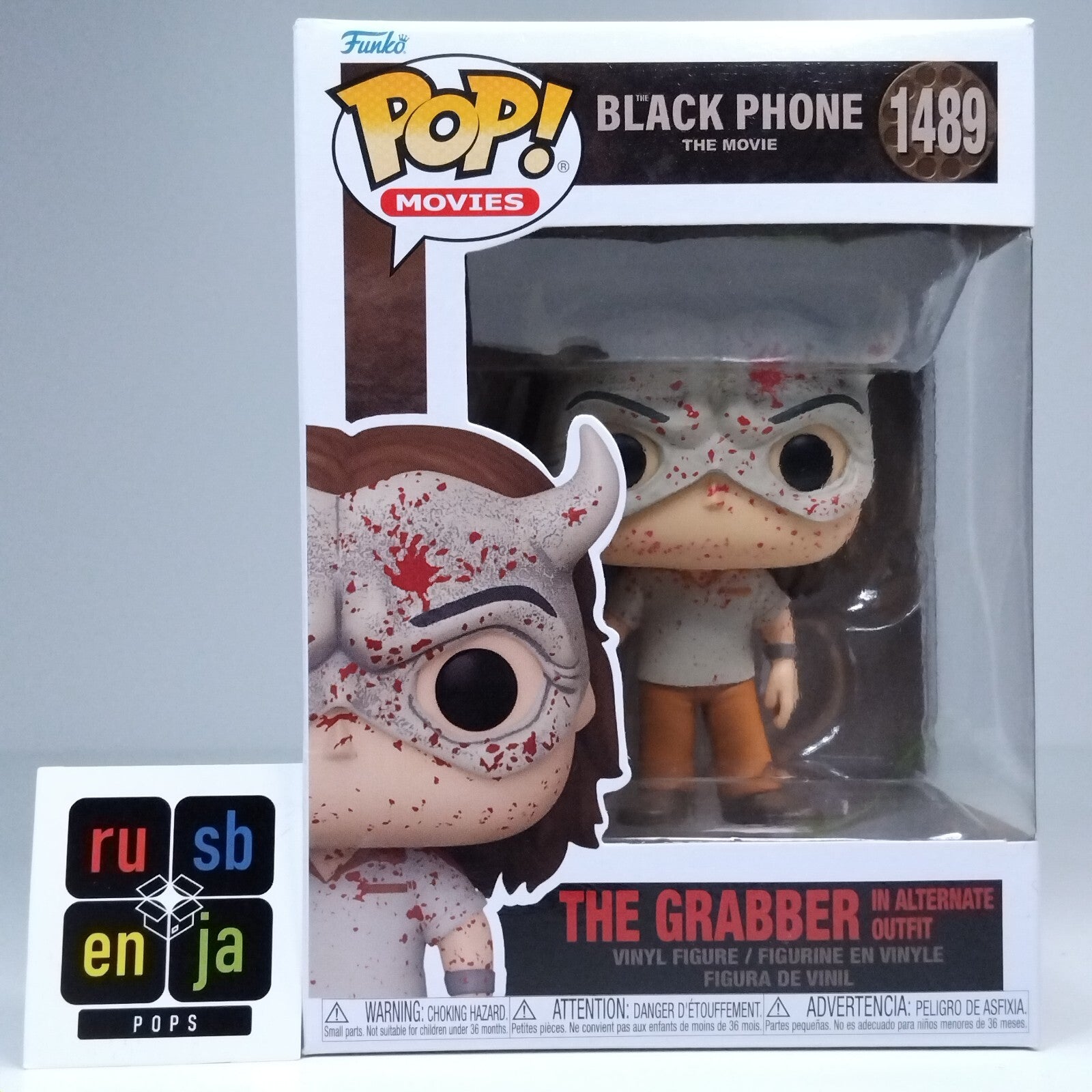Funko Pop! Movies Horror Black Phone The Grabber in Alternative Outfit #1489